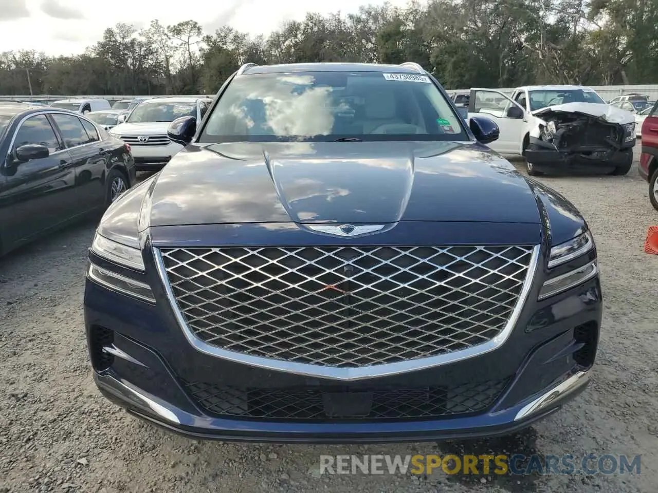 5 fotografías del automóvil dañado KMUHBDSB3PU121883 GENESIS GV80 2023