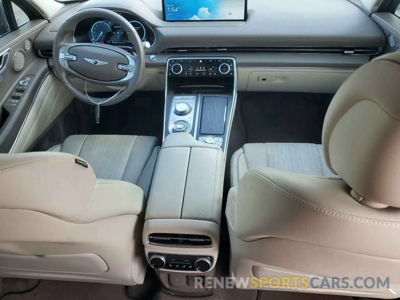 8 fotografías del automóvil dañado KMUHBDSB3PU121883 GENESIS GV80 2023