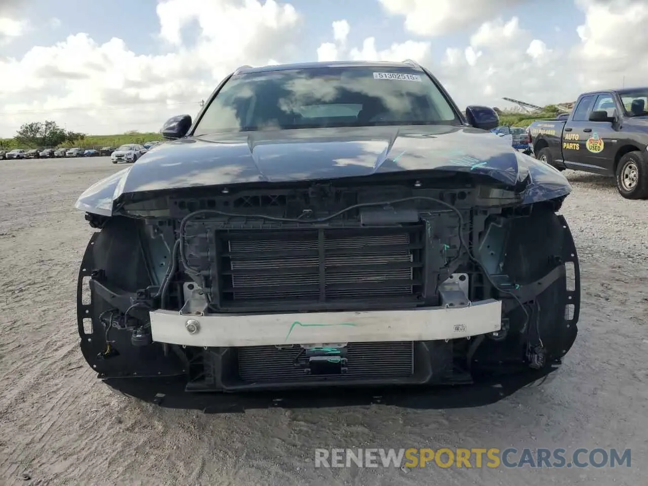 5 fotografías del automóvil dañado KMUHBDSB7PU115195 GENESIS GV80 2023