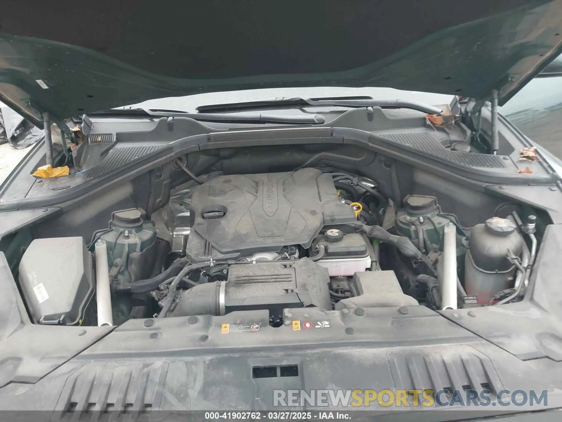 10 fotografías del automóvil dañado KMUHBDSB8PU117571 GENESIS GV80 2023