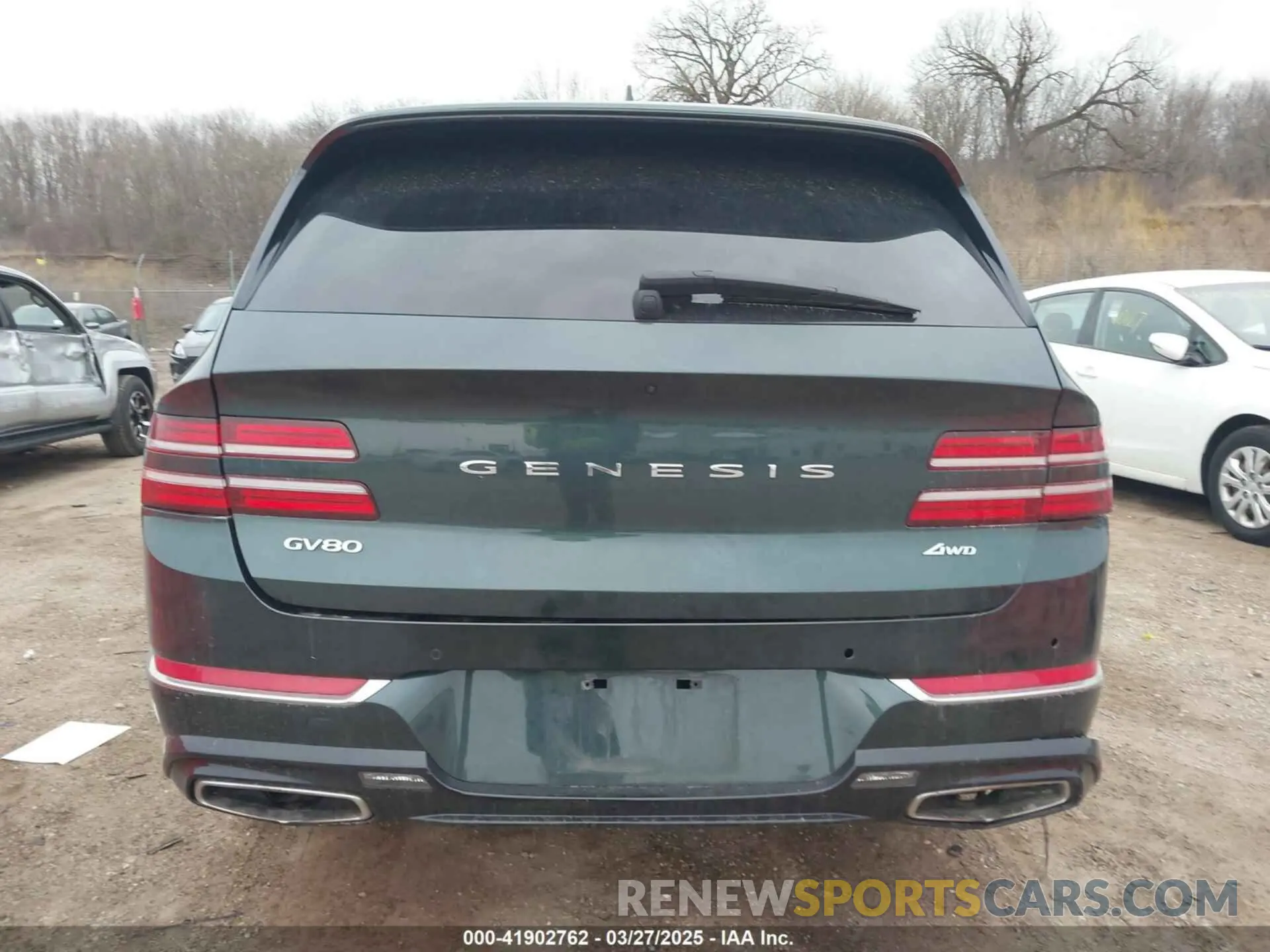 16 fotografías del automóvil dañado KMUHBDSB8PU117571 GENESIS GV80 2023