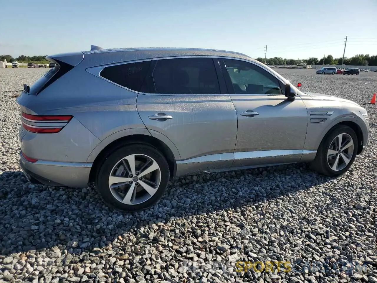 3 fotografías del automóvil dañado KMUHBDSB9PU123492 GENESIS GV80 2023