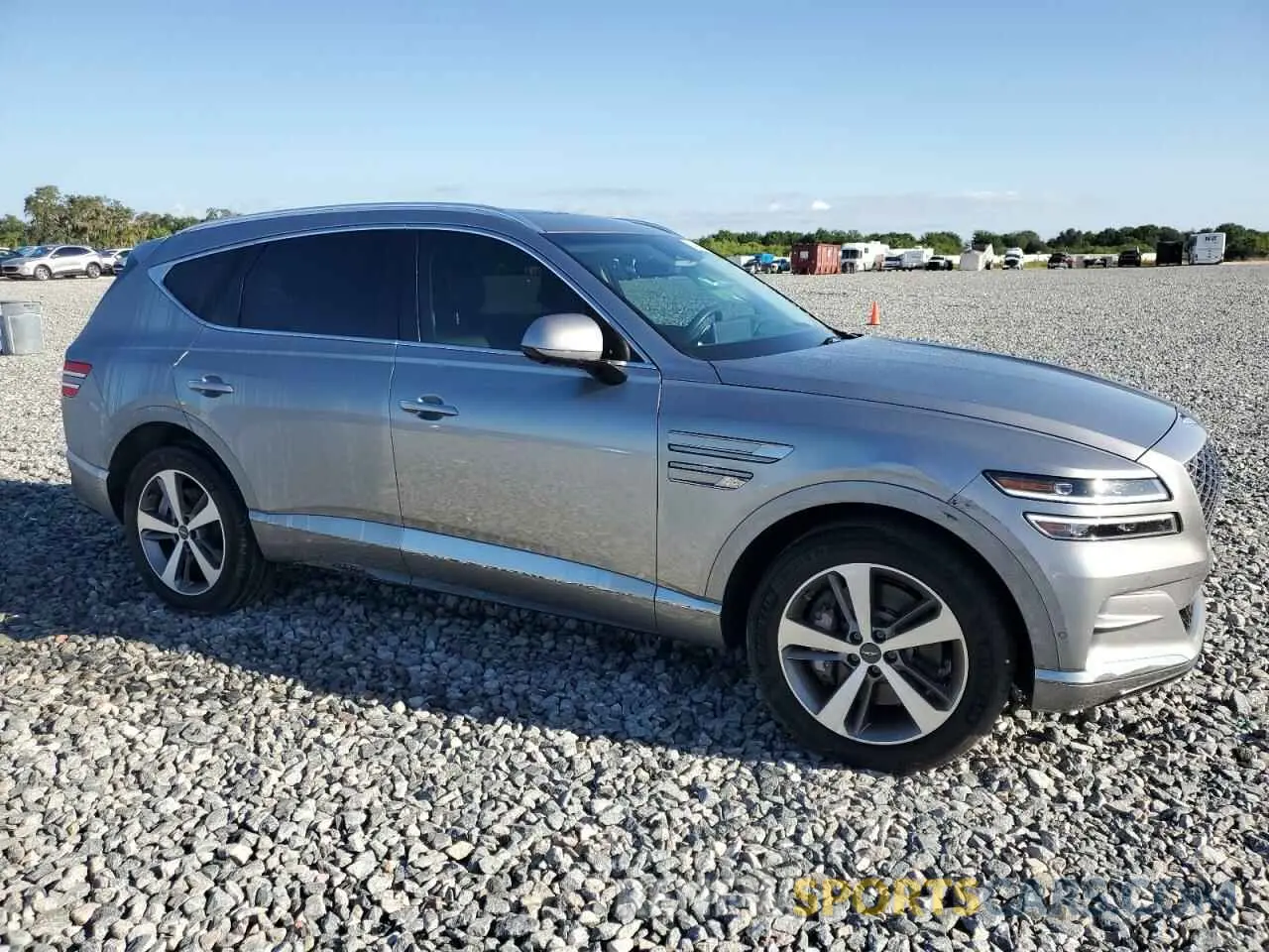 4 fotografías del automóvil dañado KMUHBDSB9PU123492 GENESIS GV80 2023