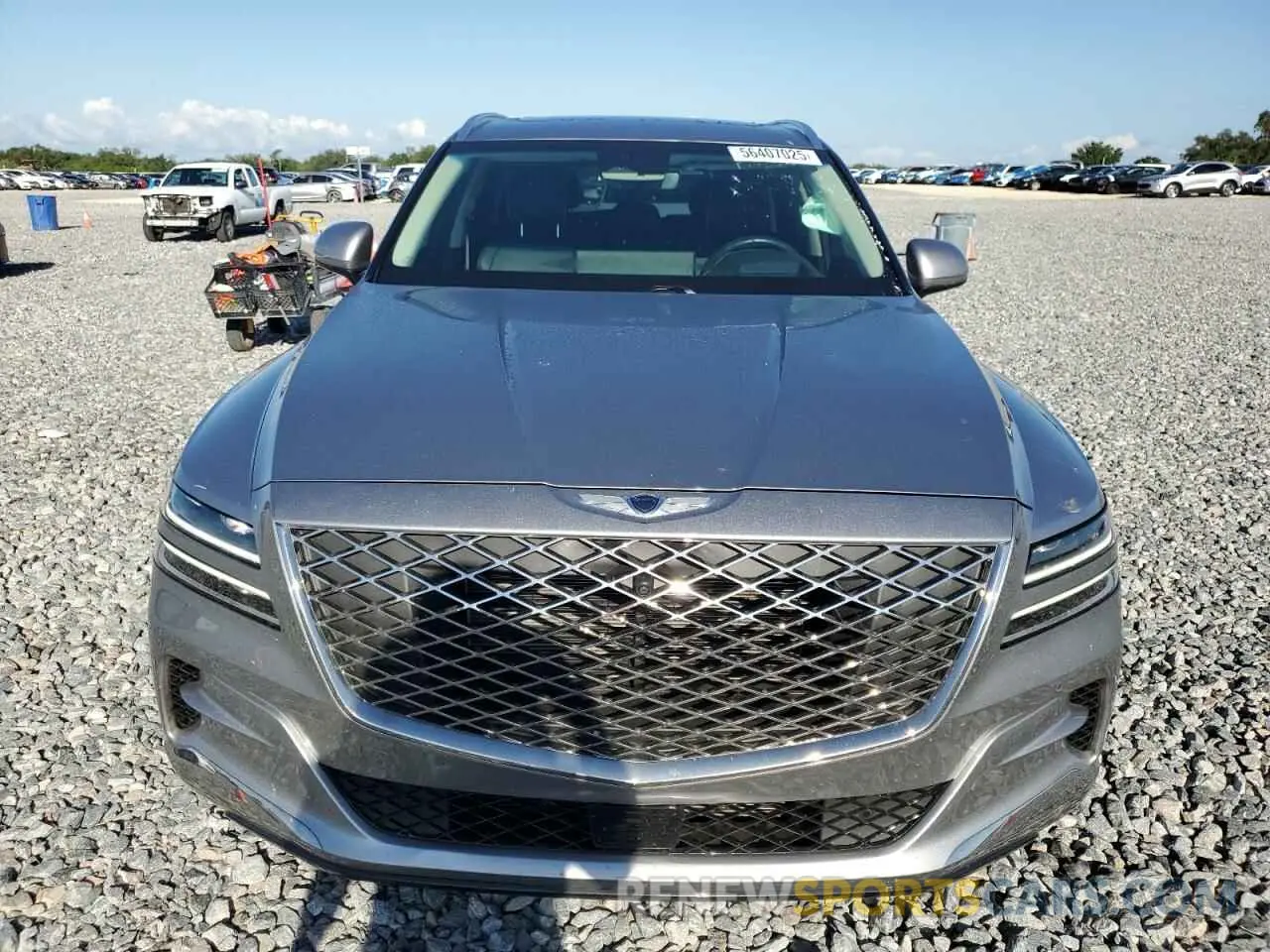 5 fotografías del automóvil dañado KMUHBDSB9PU123492 GENESIS GV80 2023