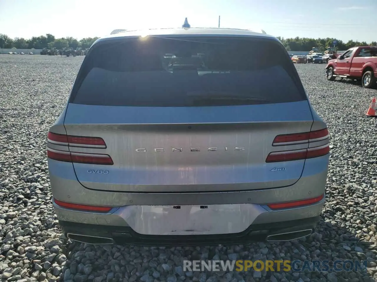 6 fotografías del automóvil dañado KMUHBDSB9PU123492 GENESIS GV80 2023