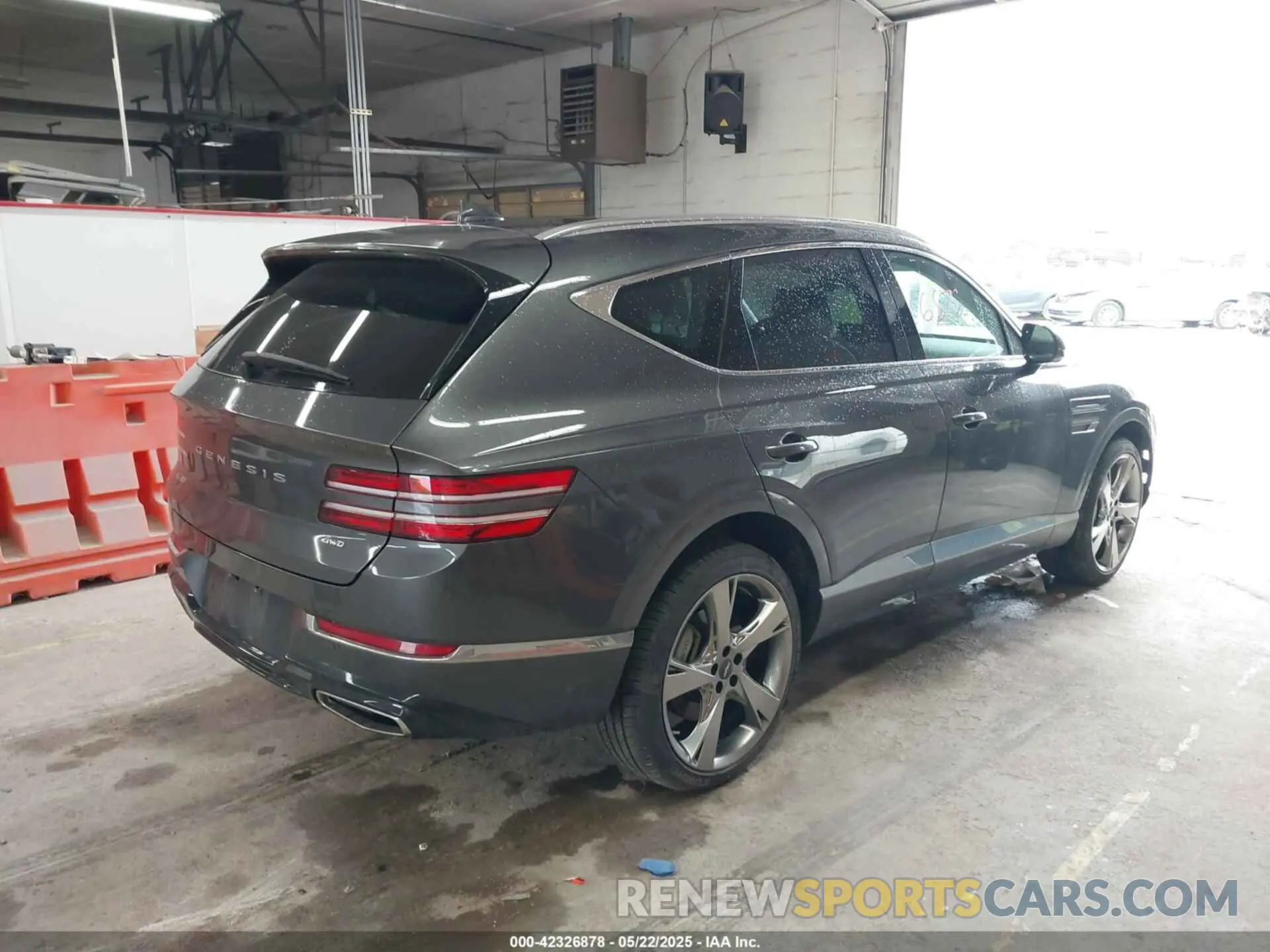4 fotografías del automóvil dañado KMUHBDSBXPU112470 GENESIS GV80 2023