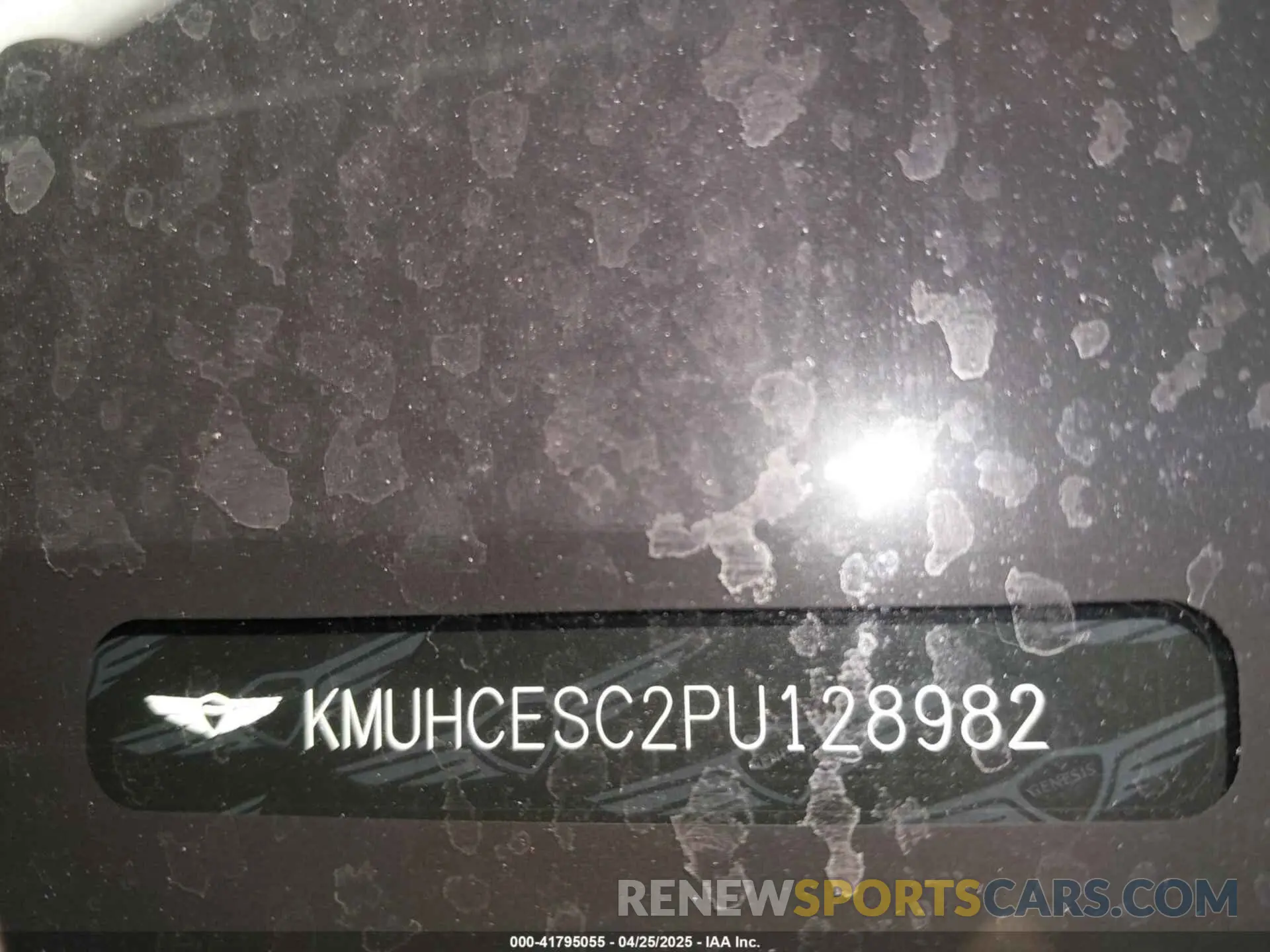 20 fotografías del automóvil dañado KMUHCESC2PU128982 GENESIS GV80 2023