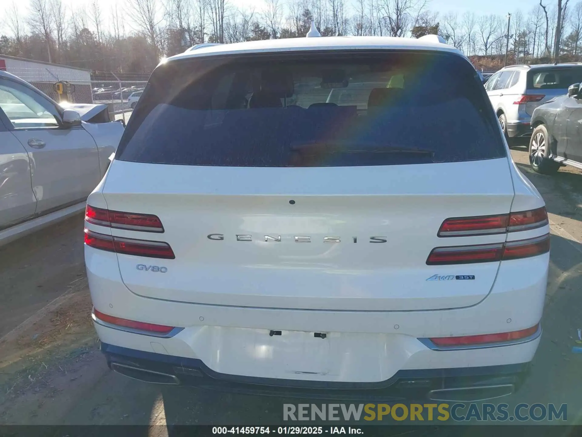 17 fotografías del automóvil dañado KMUHCESC2PU144051 GENESIS GV80 2023