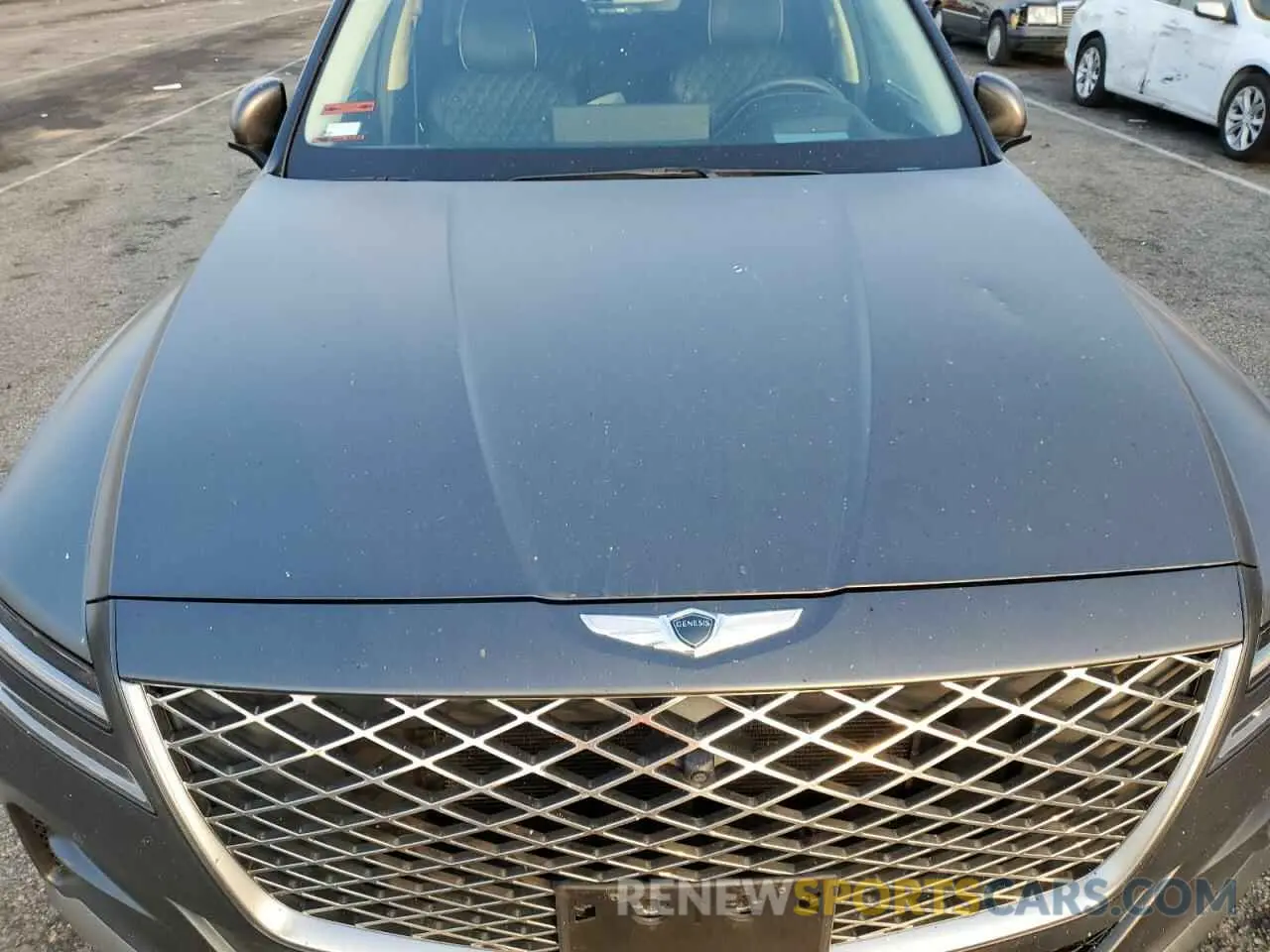 11 fotografías del automóvil dañado KMUHCESC3PU110653 GENESIS GV80 2023
