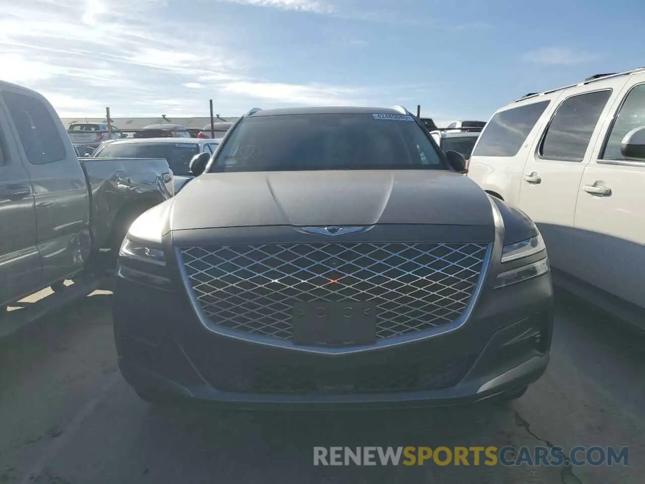 5 fotografías del automóvil dañado KMUHCESC3PU110653 GENESIS GV80 2023