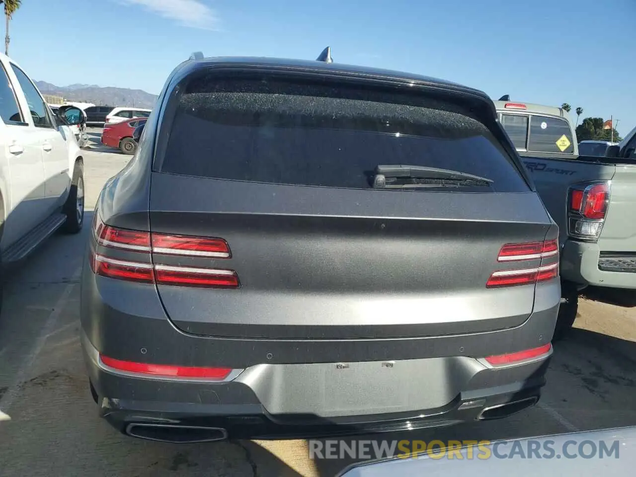 6 fotografías del automóvil dañado KMUHCESC3PU110653 GENESIS GV80 2023