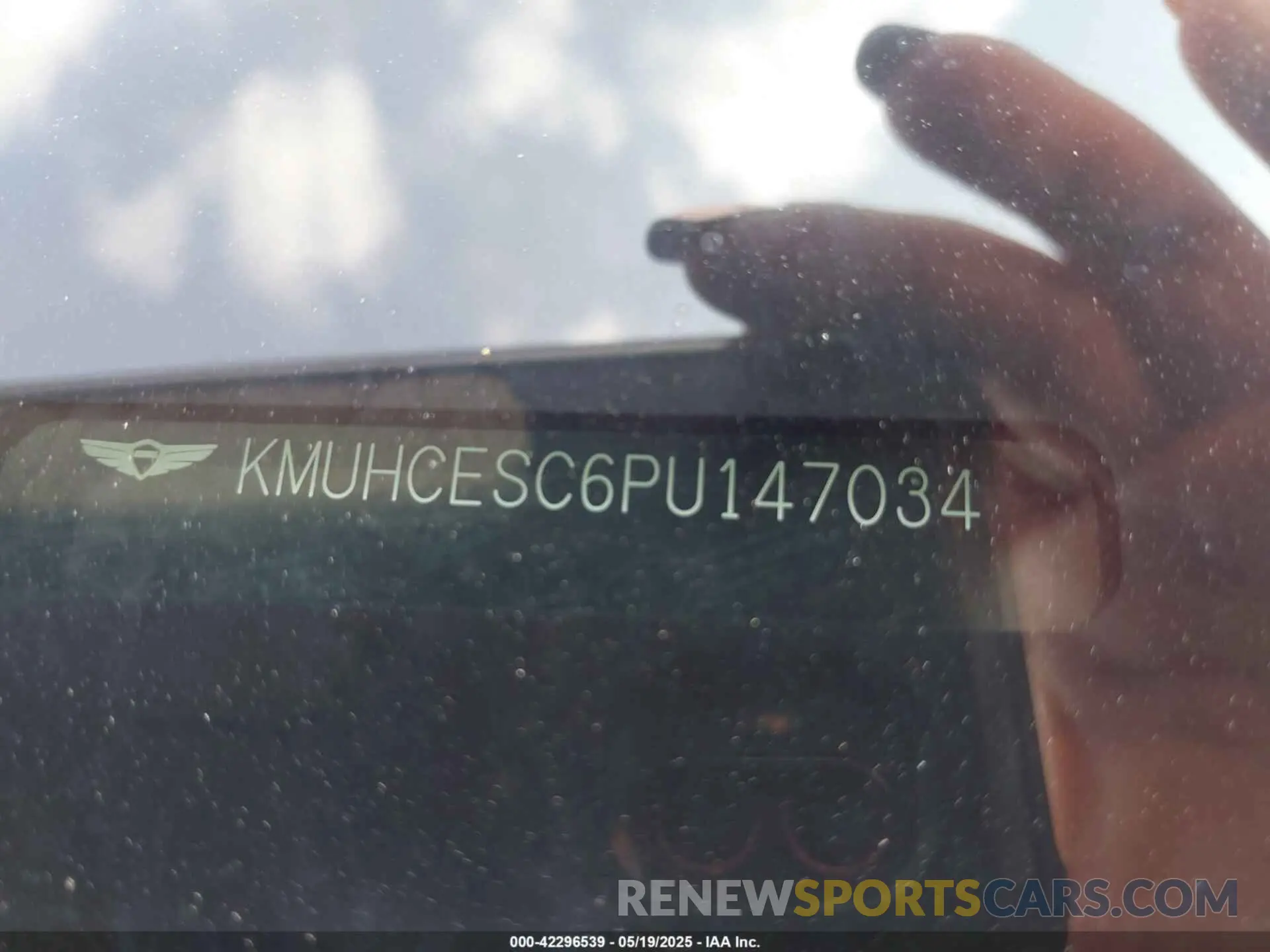 9 fotografías del automóvil dañado KMUHCESC6PU147034 GENESIS GV80 2023