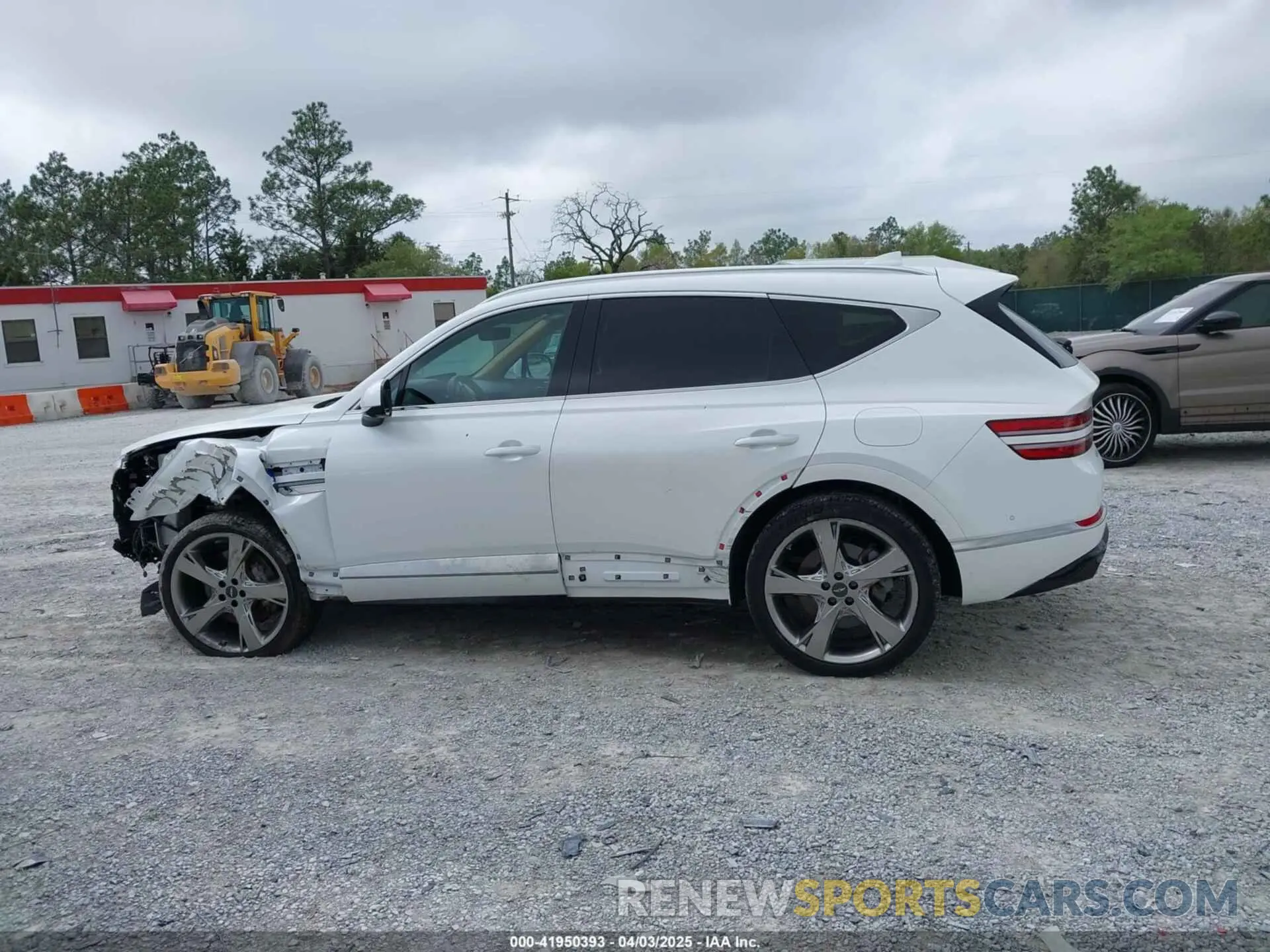 14 fotografías del automóvil dañado KMUHCESC7PU109750 GENESIS GV80 2023