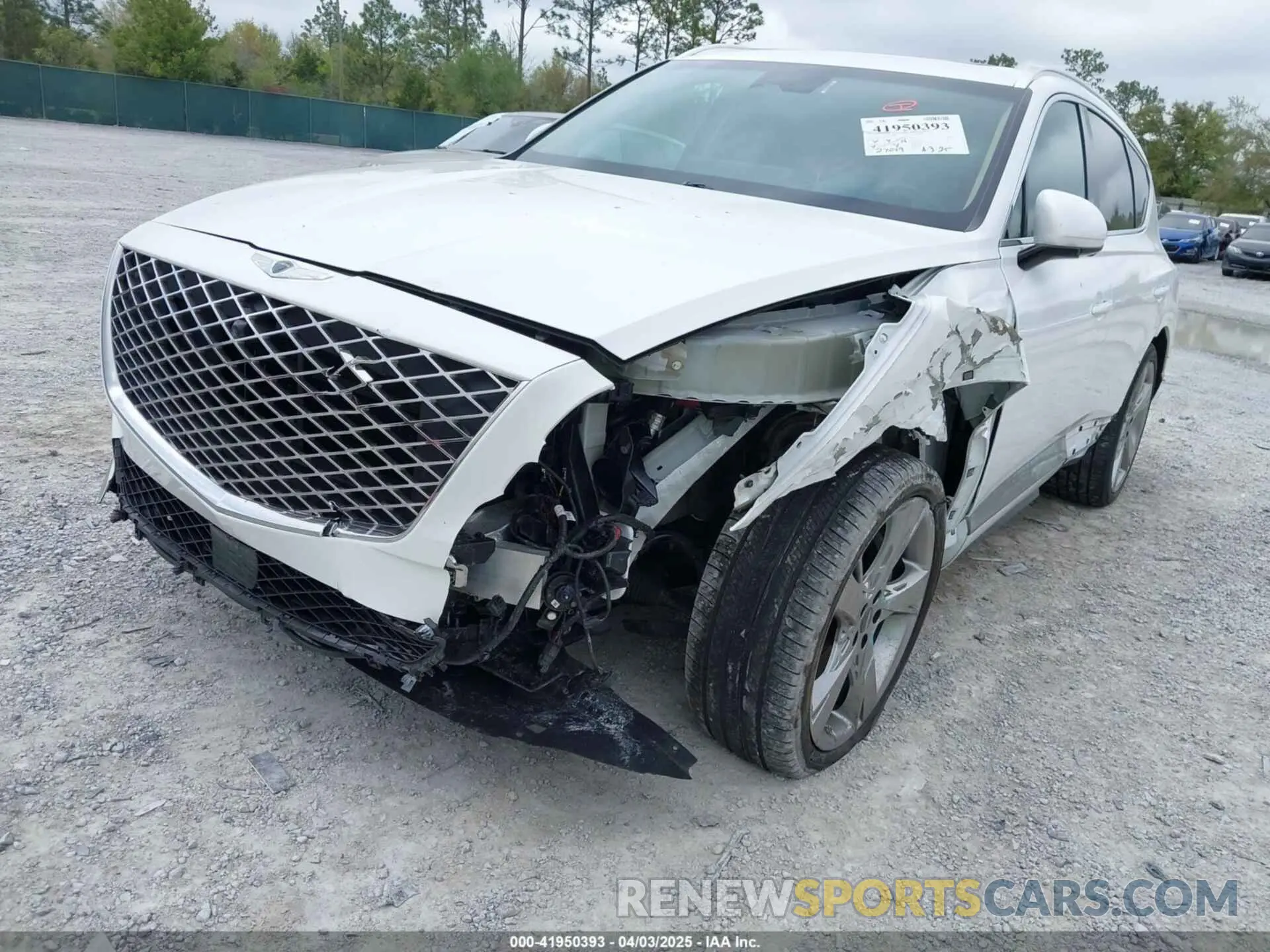 6 fotografías del automóvil dañado KMUHCESC7PU109750 GENESIS GV80 2023