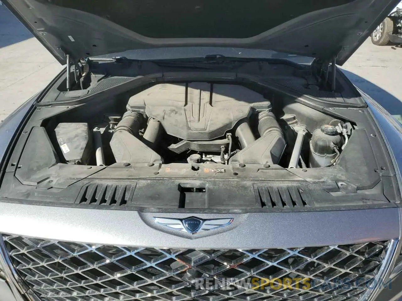 12 fotografías del automóvil dañado KMUHCESCXPU107457 GENESIS GV80 2023
