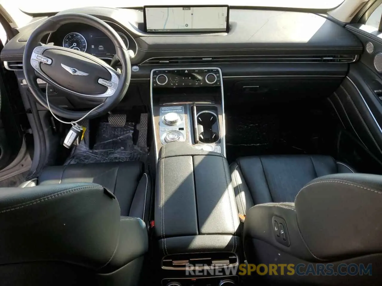 8 fotografías del automóvil dañado KMUHCESCXPU107457 GENESIS GV80 2023