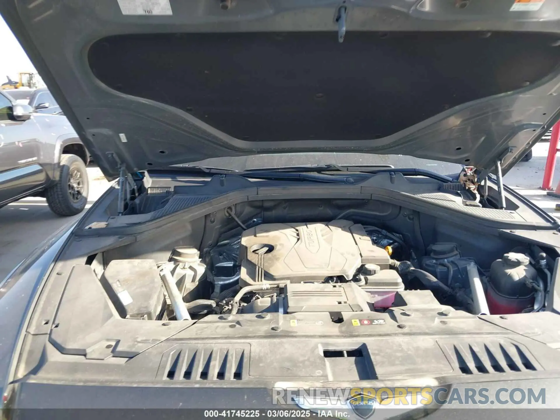 10 fotografías del automóvil dañado KMUHBDSB2RU170530 GENESIS GV80 2024