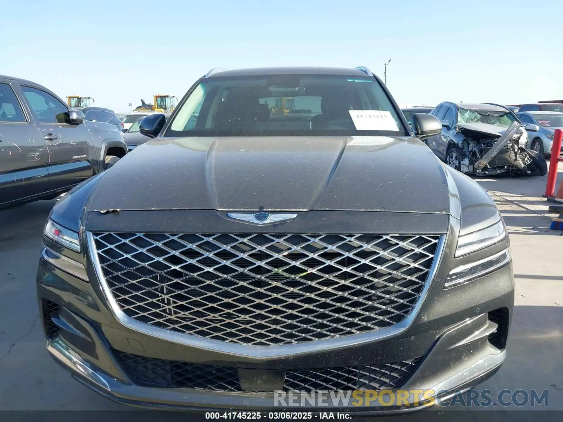 6 fotografías del automóvil dañado KMUHBDSB2RU170530 GENESIS GV80 2024