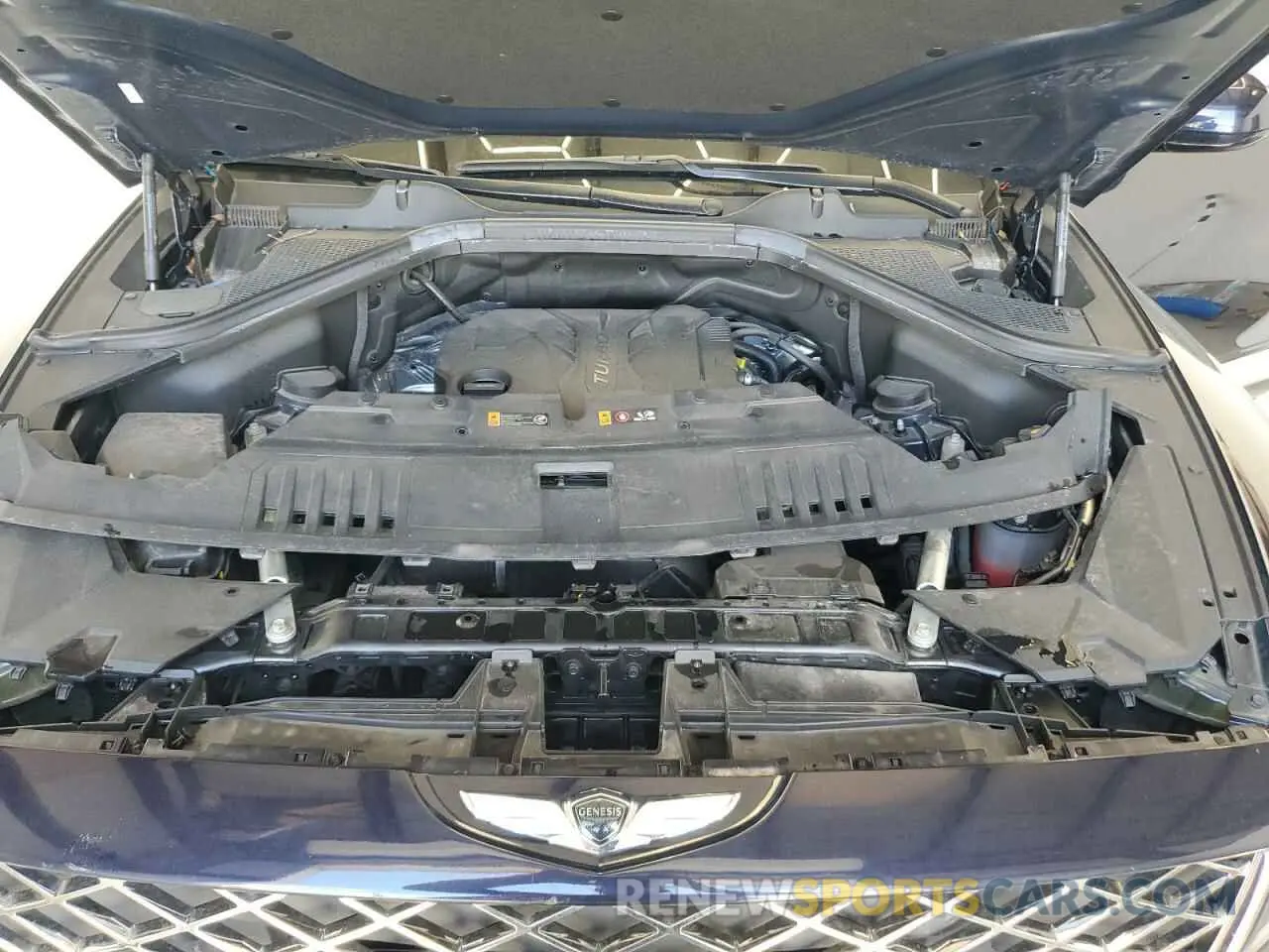 12 fotografías del automóvil dañado KMUHBDSB2RU173878 GENESIS GV80 2024