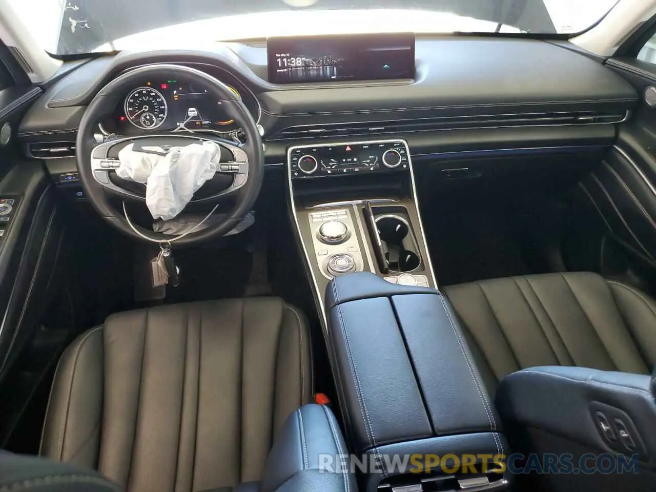8 fotografías del automóvil dañado KMUHBDSB2RU173878 GENESIS GV80 2024