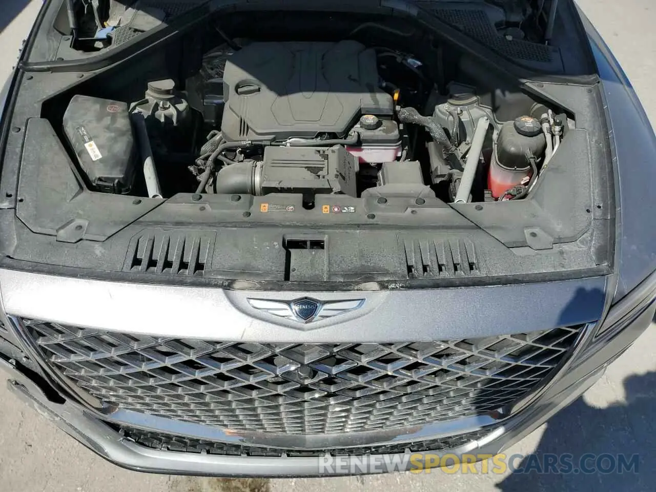 12 fotografías del automóvil dañado KMUHBDSB2RU180331 GENESIS GV80 2024