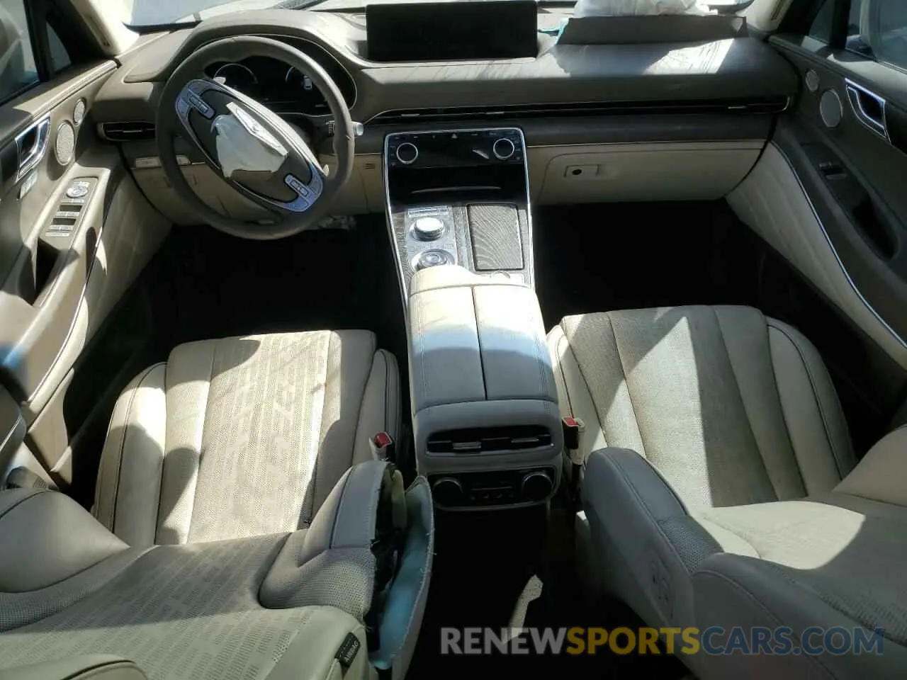 8 fotografías del automóvil dañado KMUHBDSB2RU180331 GENESIS GV80 2024