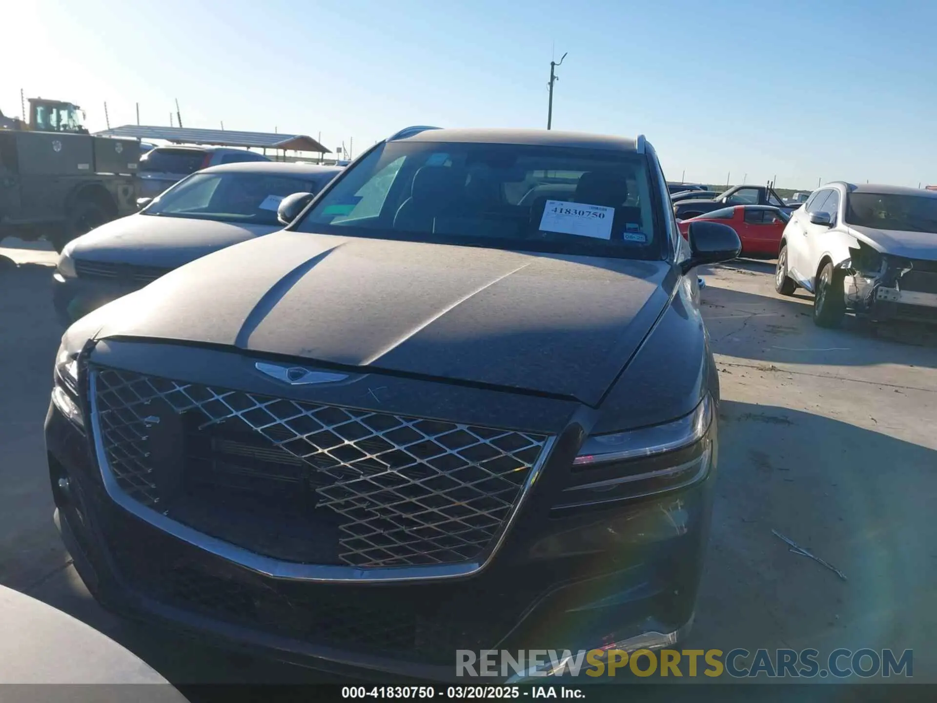 12 fotografías del automóvil dañado KMUHBDSB3RU169838 GENESIS GV80 2024