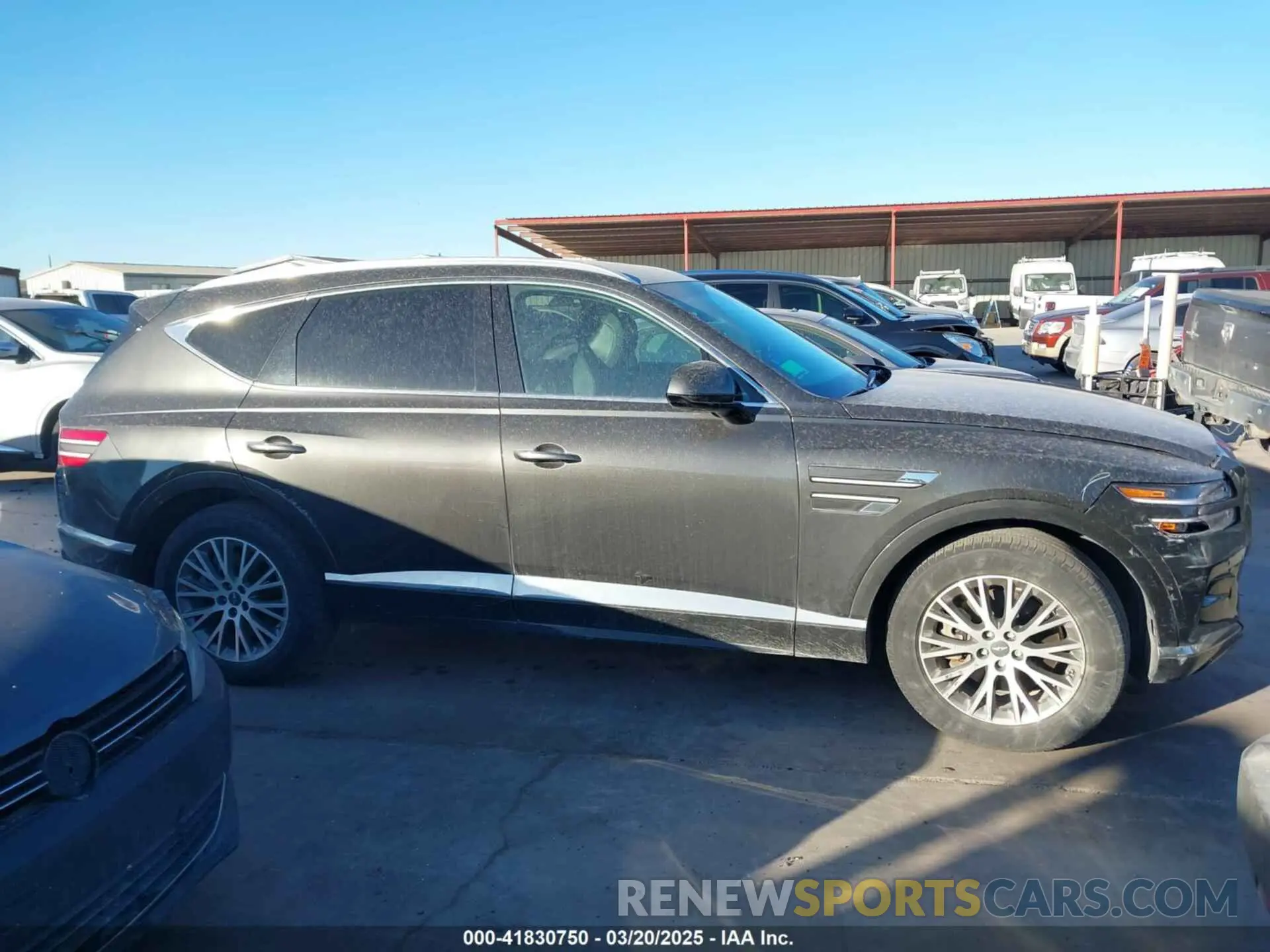 13 fotografías del automóvil dañado KMUHBDSB3RU169838 GENESIS GV80 2024