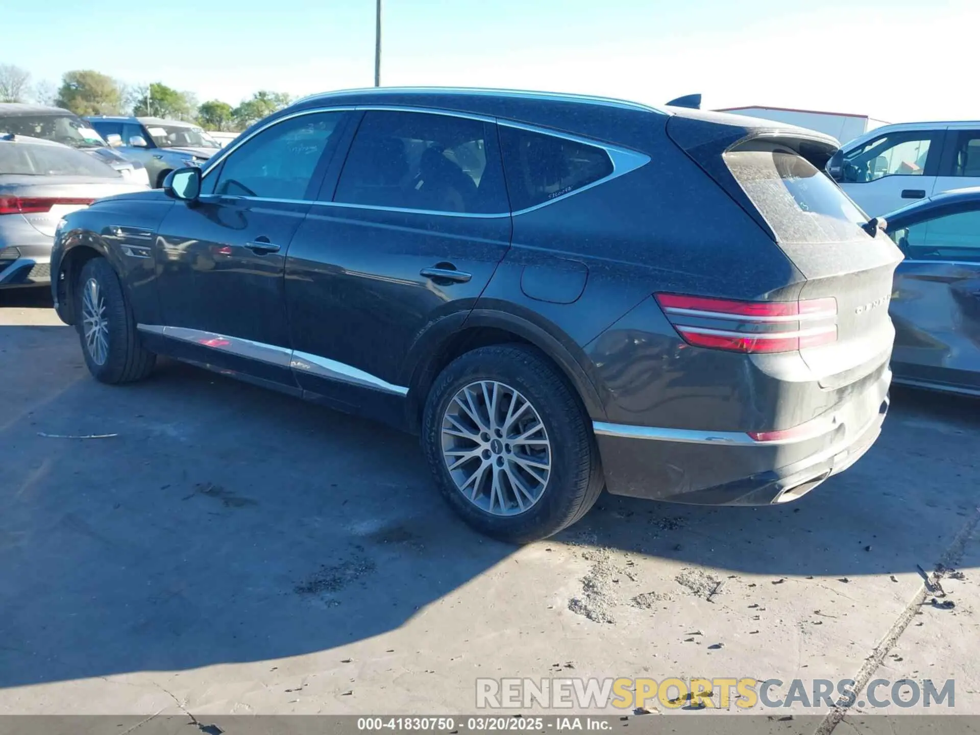3 fotografías del automóvil dañado KMUHBDSB3RU169838 GENESIS GV80 2024