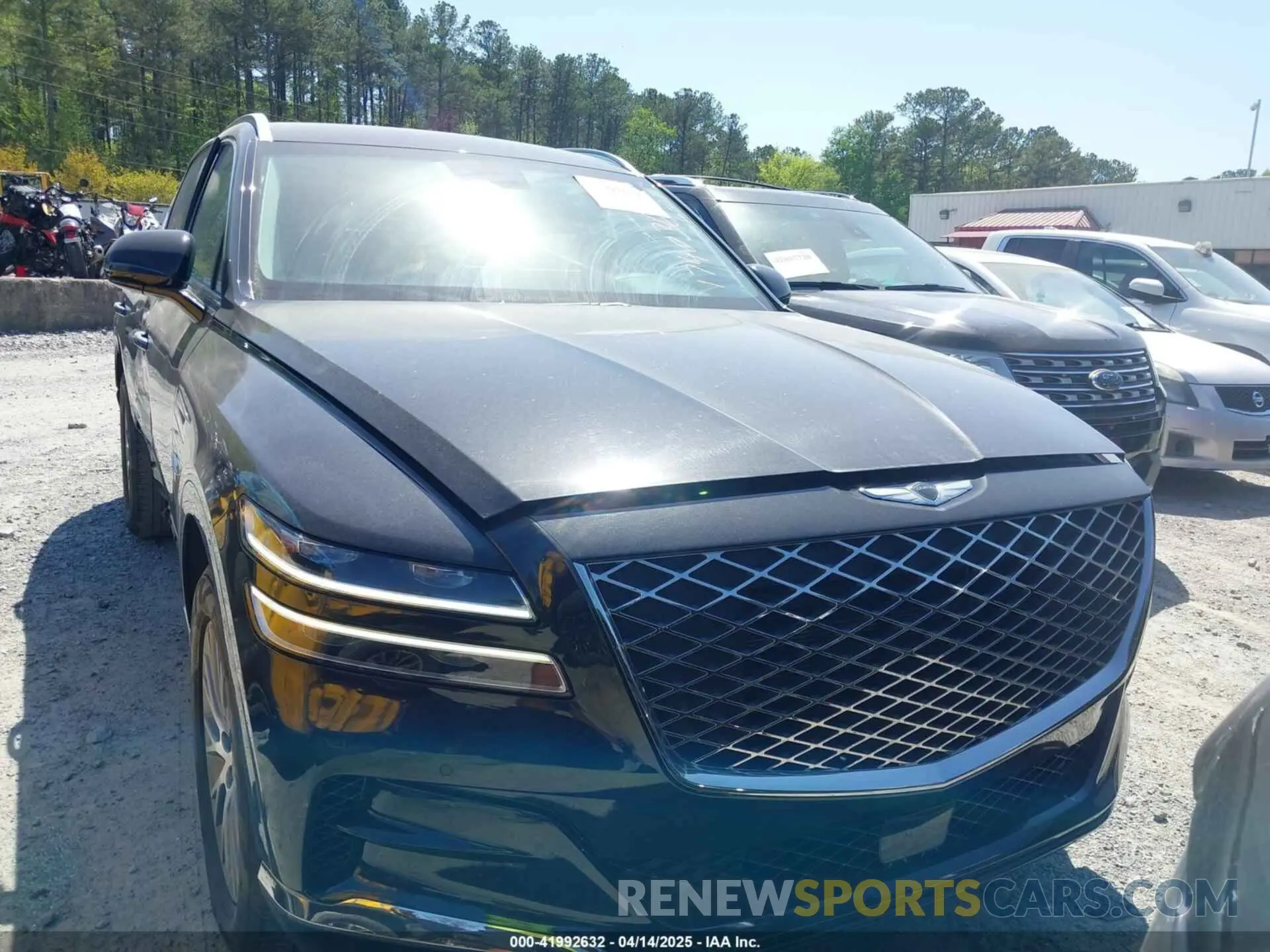 12 fotografías del automóvil dañado KMUHBDSB3RU174036 GENESIS GV80 2024