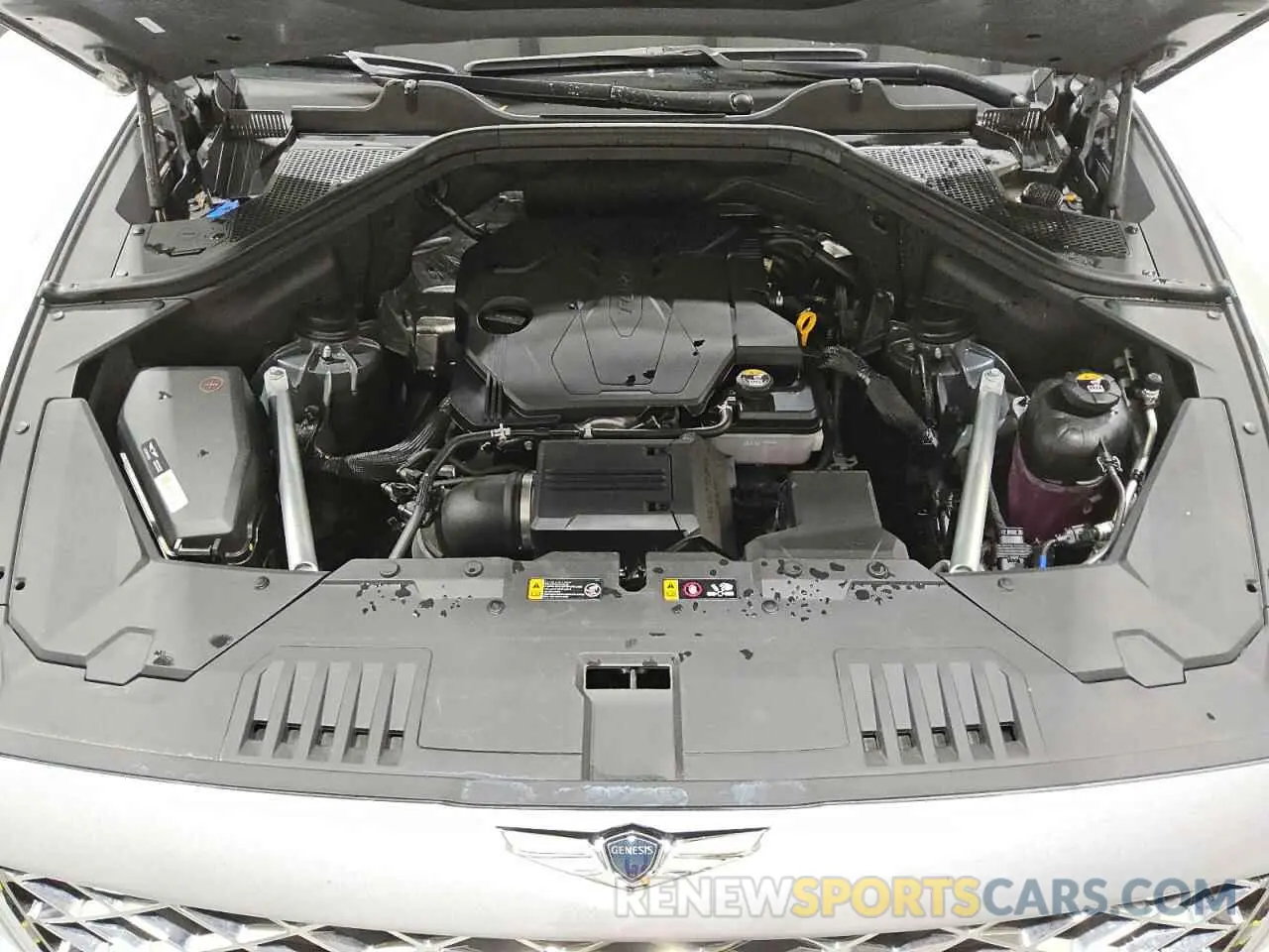 12 fotografías del automóvil dañado KMUHBDSB3RU205706 GENESIS GV80 2024