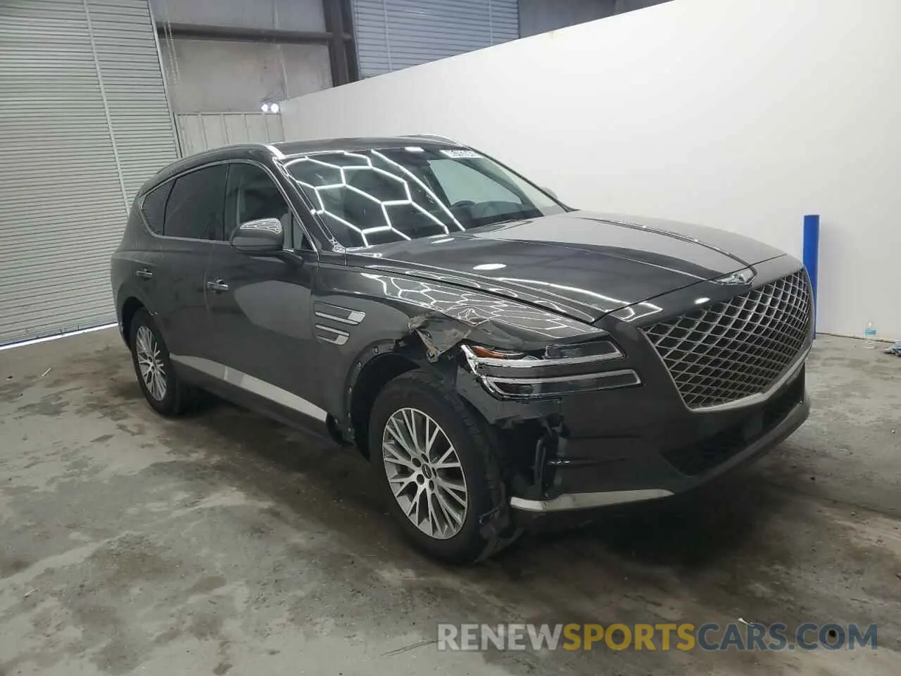 4 fotografías del automóvil dañado KMUHBDSB4RU179181 GENESIS GV80 2024