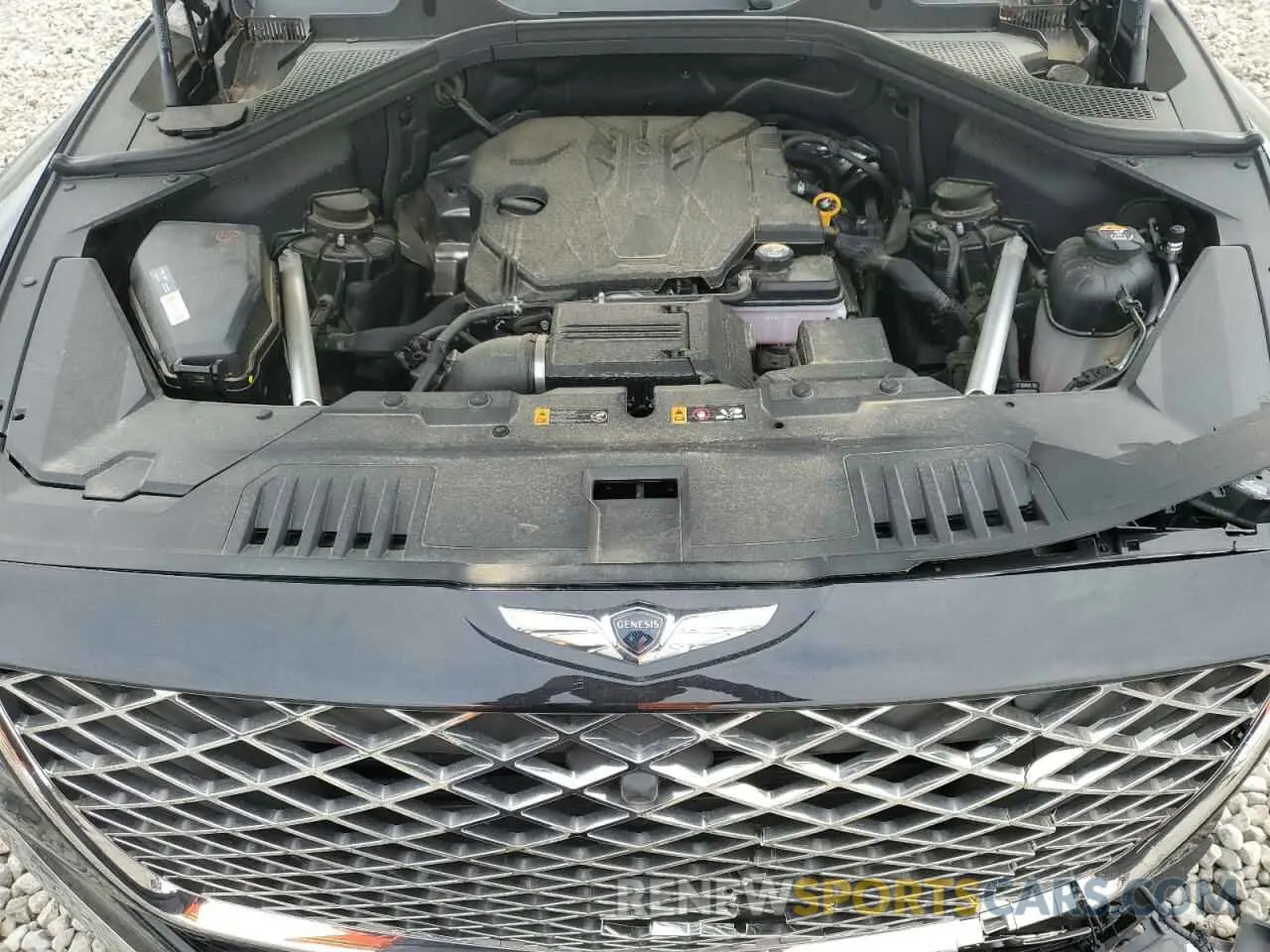 12 fotografías del automóvil dañado KMUHBDSB4RU181528 GENESIS GV80 2024