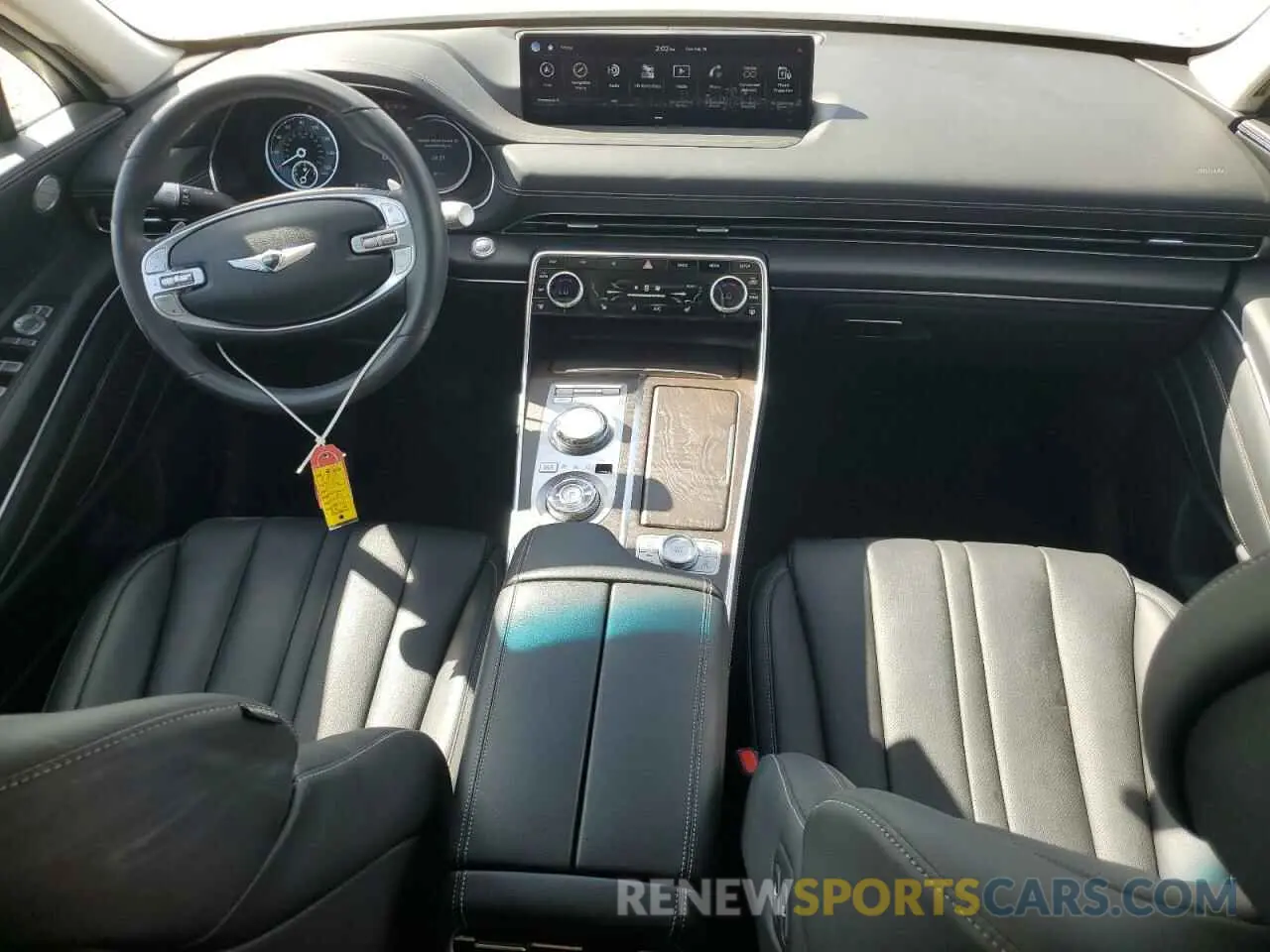 8 fotografías del automóvil dañado KMUHBDSB4RU207755 GENESIS GV80 2024