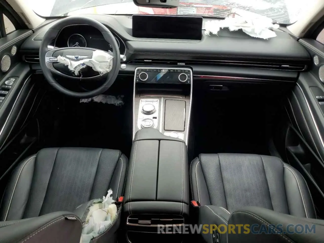 8 fotografías del automóvil dañado KMUHBDSB5RU150921 GENESIS GV80 2024