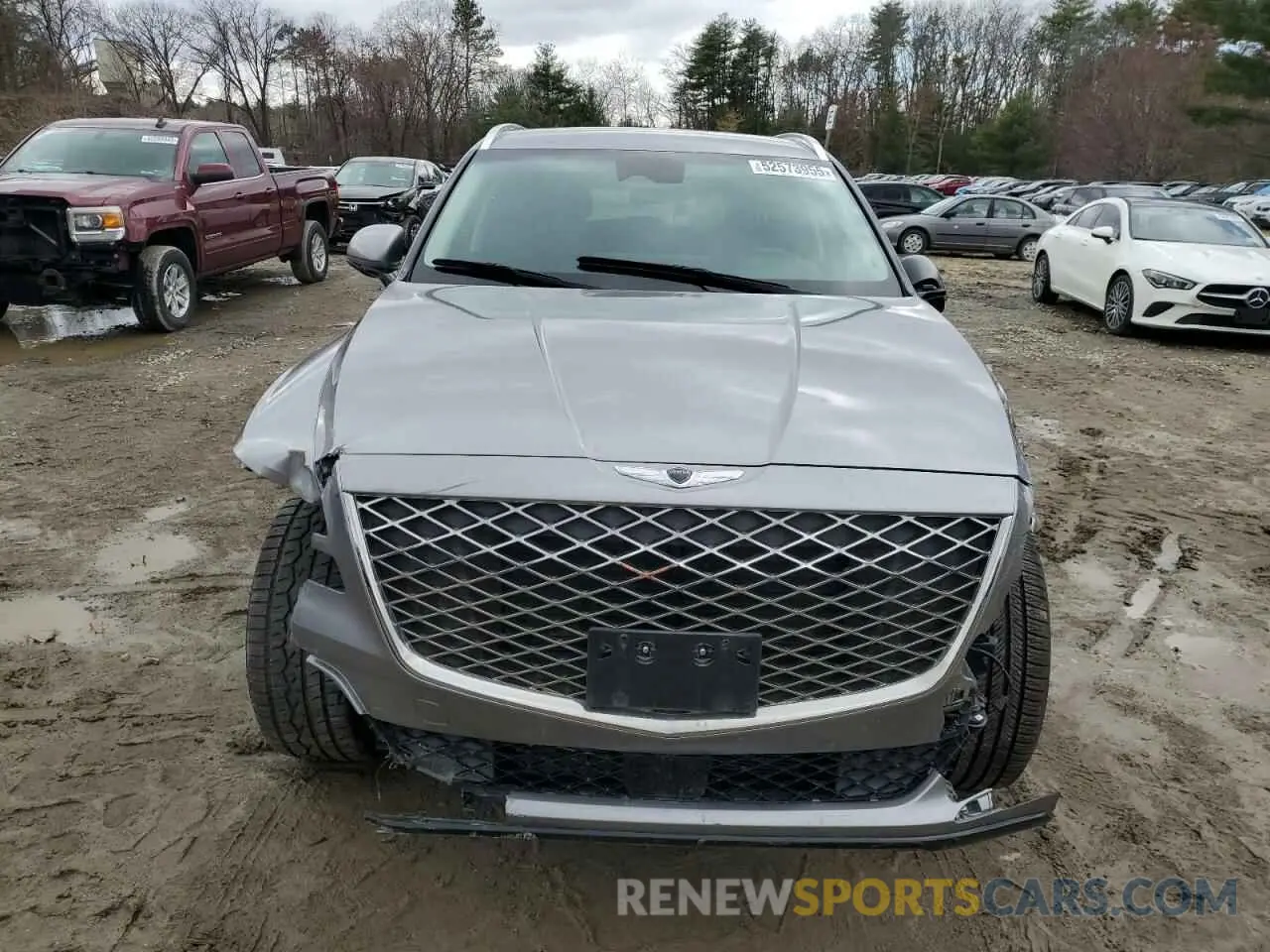 5 fotografías del automóvil dañado KMUHBDSB5RU167055 GENESIS GV80 2024
