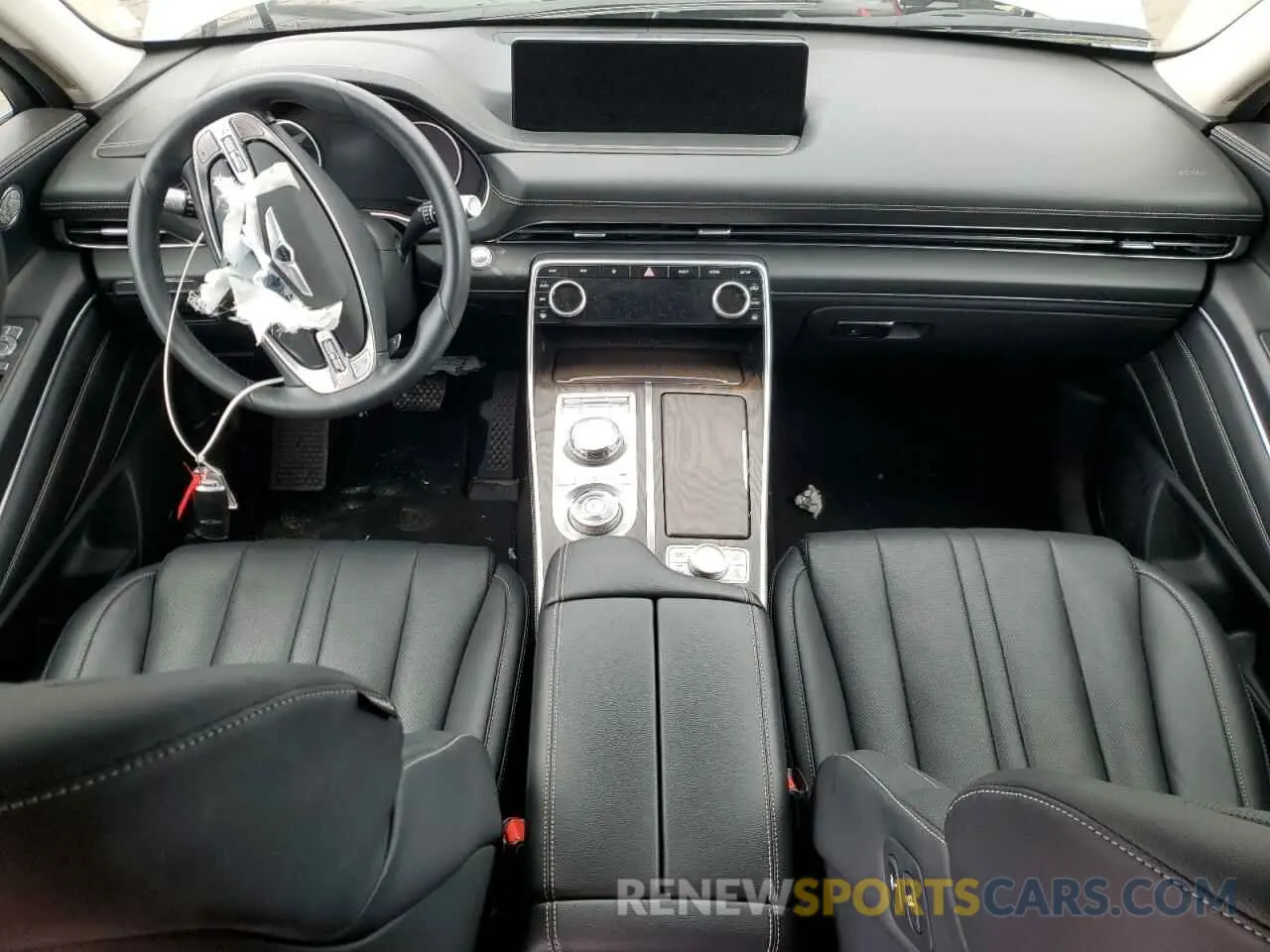 8 fotografías del automóvil dañado KMUHBDSB5RU167055 GENESIS GV80 2024