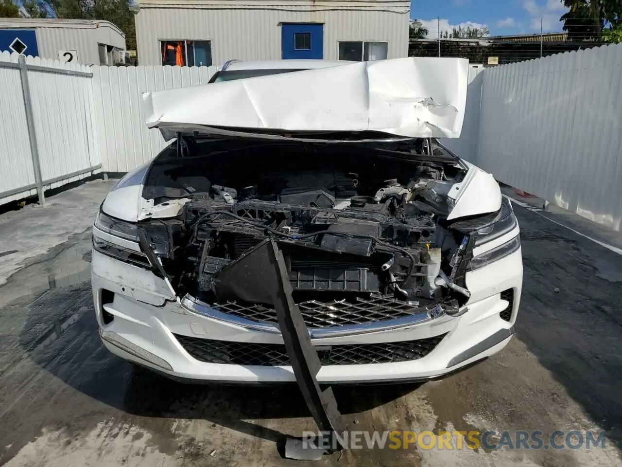 5 fotografías del automóvil dañado KMUHBDSB5RU207750 GENESIS GV80 2024