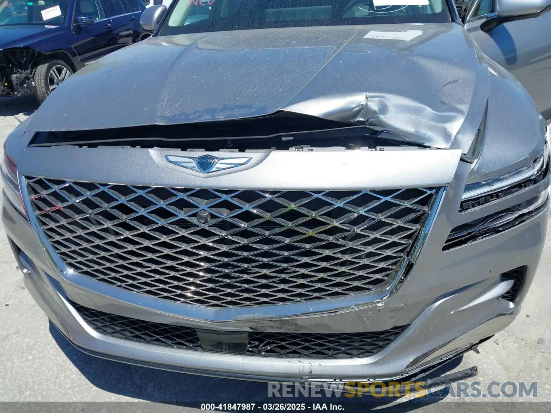 6 fotografías del automóvil dañado KMUHBDSB7RU164027 GENESIS GV80 2024