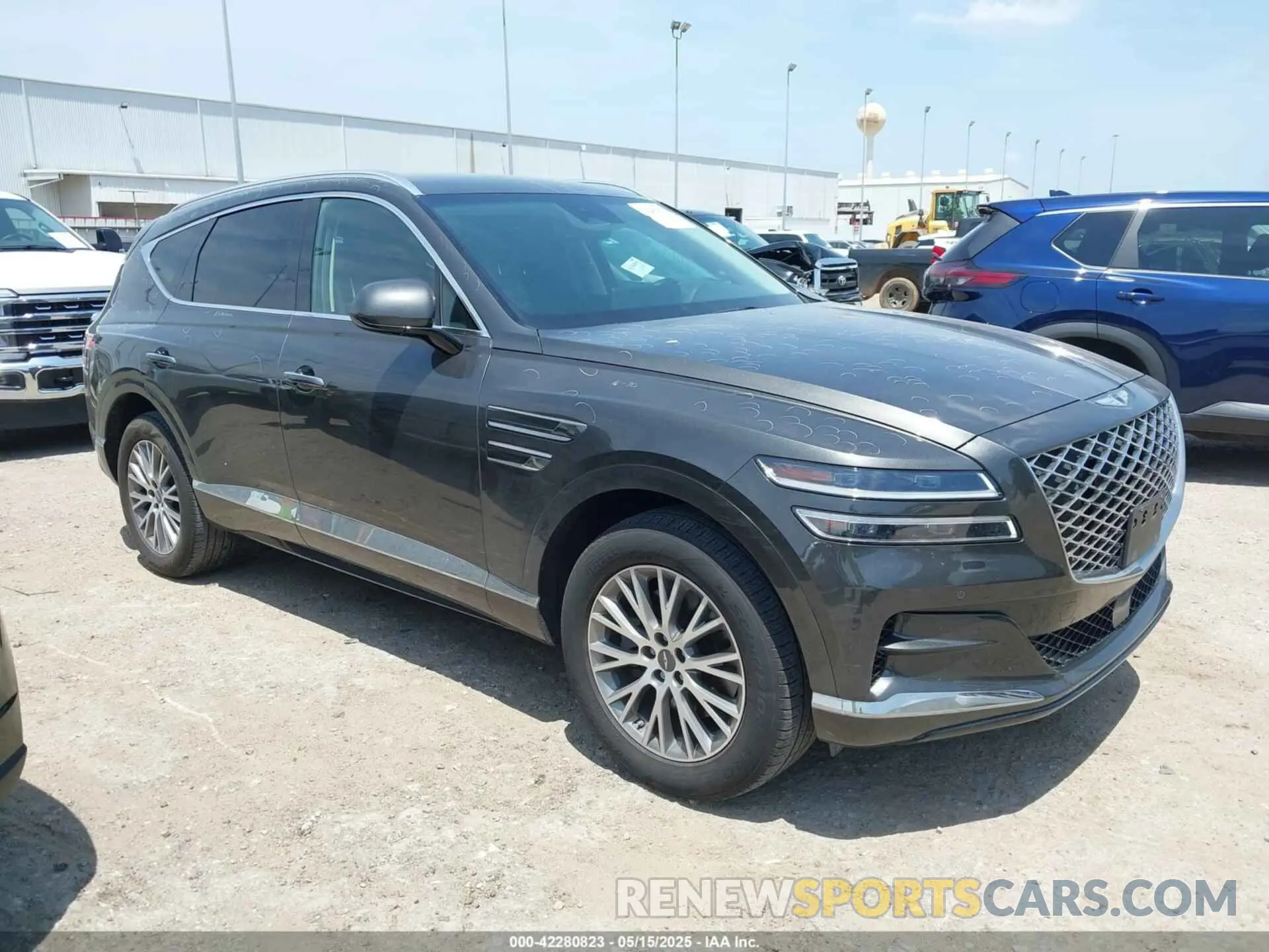 1 fotografías del automóvil dañado KMUHBDSB7RU209659 GENESIS GV80 2024