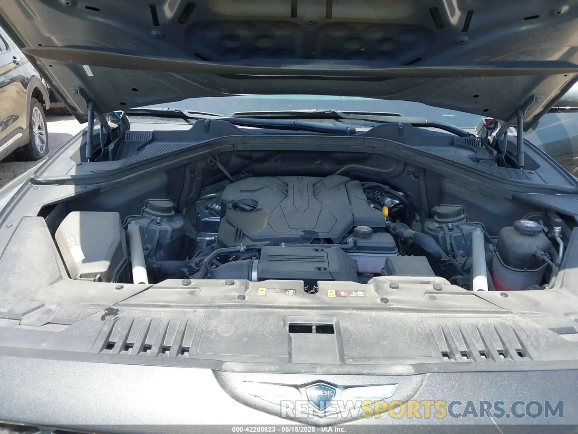 10 fotografías del automóvil dañado KMUHBDSB7RU209659 GENESIS GV80 2024