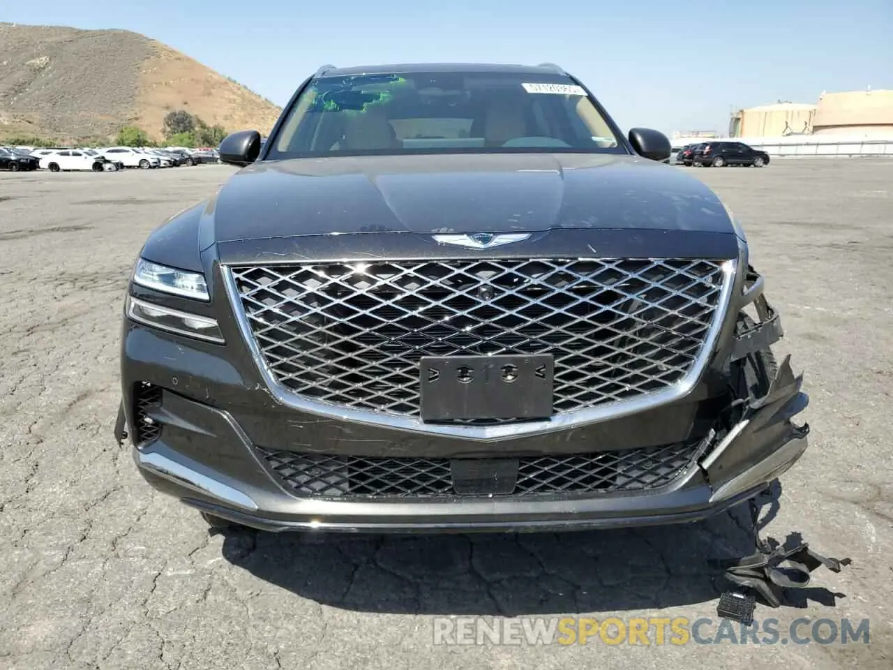 5 fotografías del automóvil dañado KMUHBDSB8RU161721 GENESIS GV80 2024
