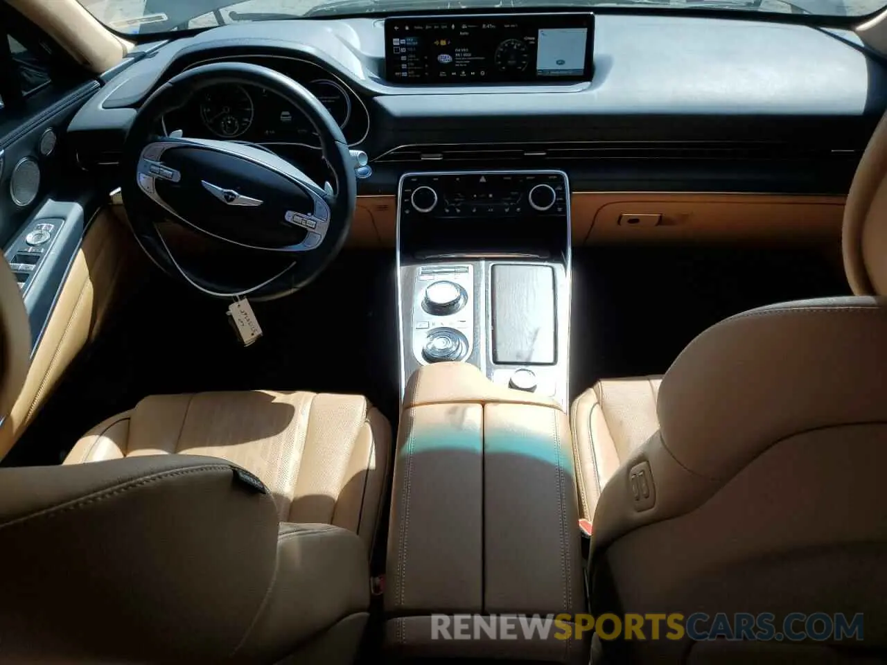 8 fotografías del automóvil dañado KMUHBDSB8RU161721 GENESIS GV80 2024