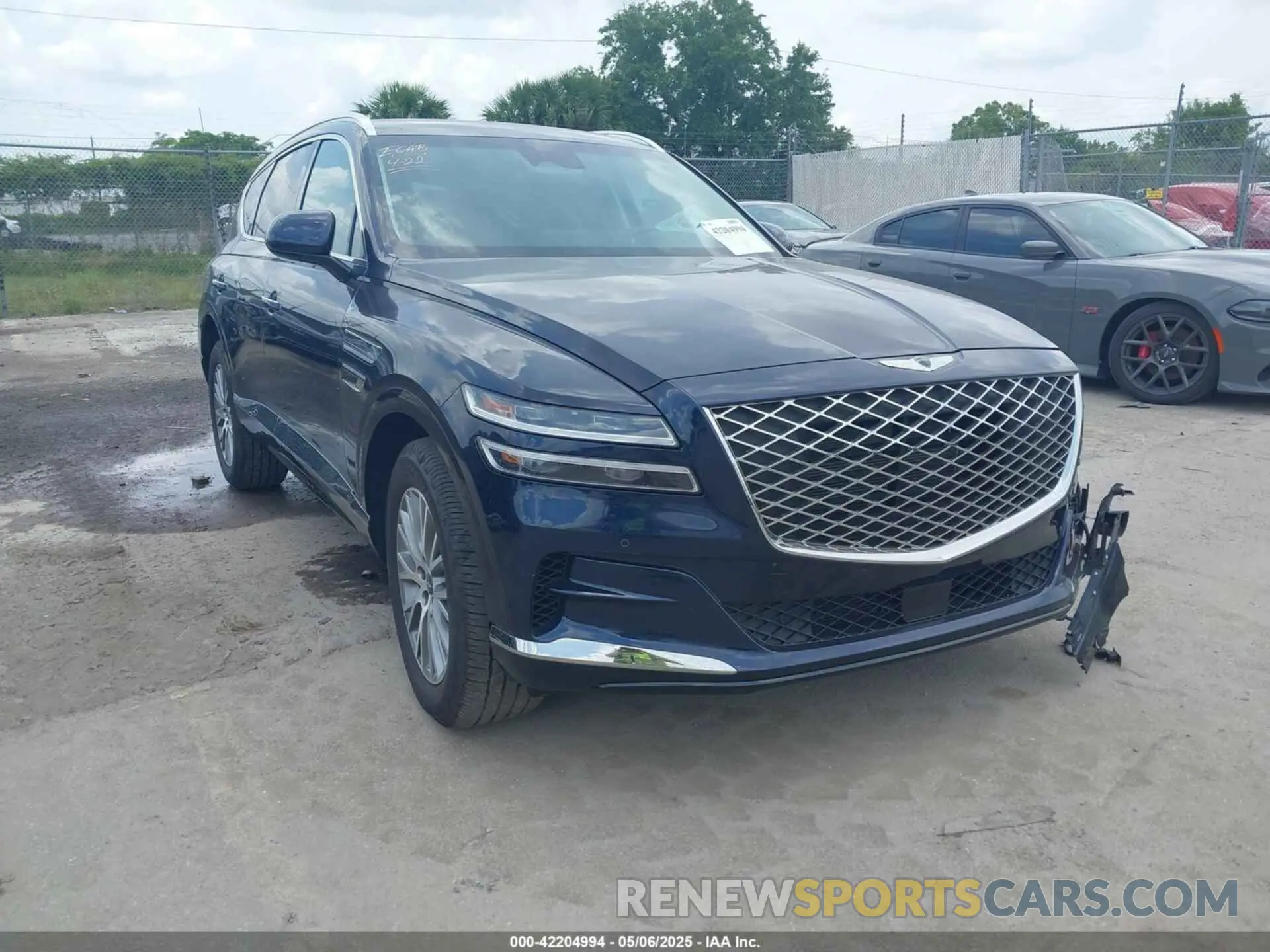 1 fotografías del automóvil dañado KMUHBDSB8RU204289 GENESIS GV80 2024