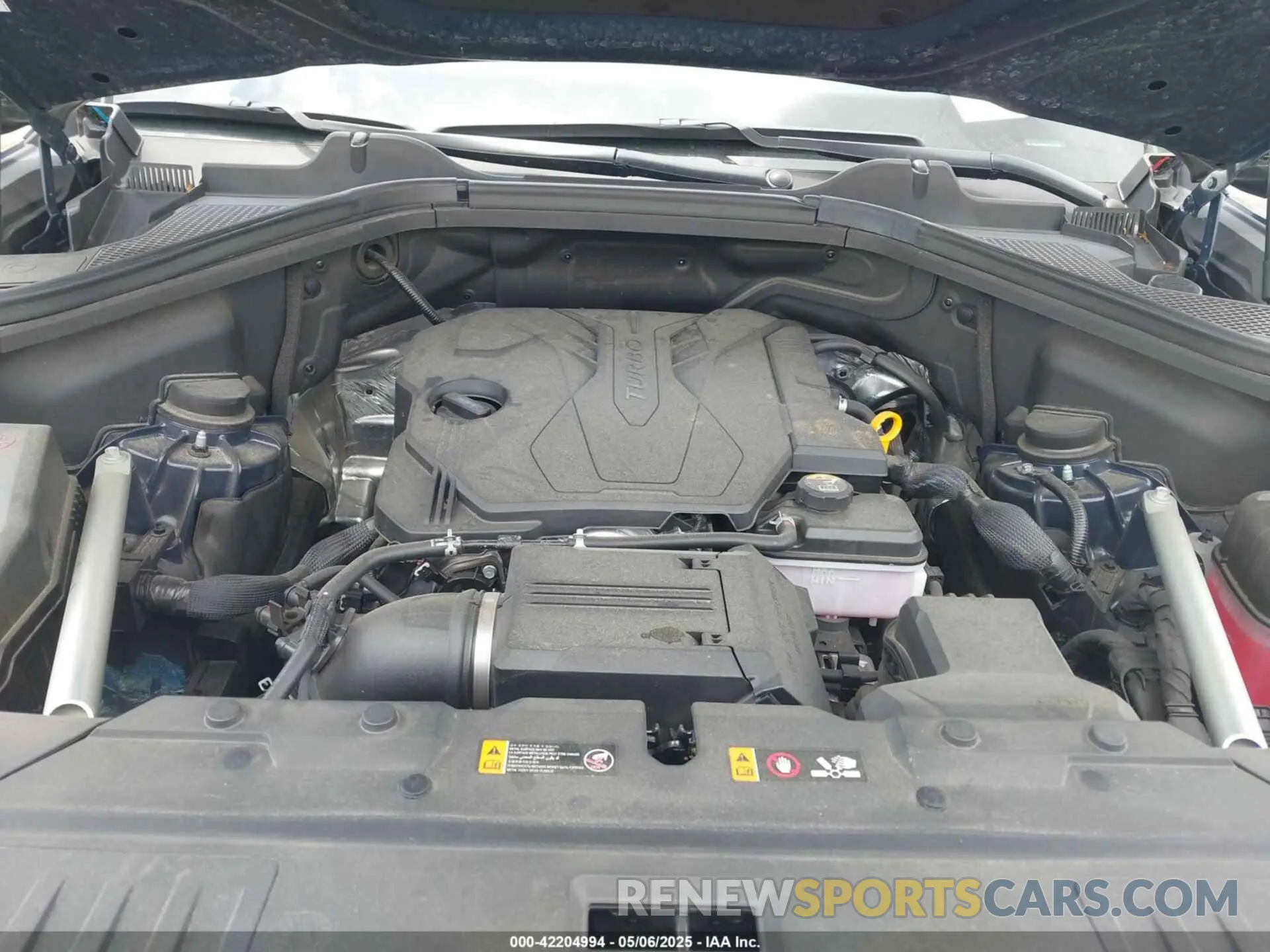 10 fotografías del automóvil dañado KMUHBDSB8RU204289 GENESIS GV80 2024