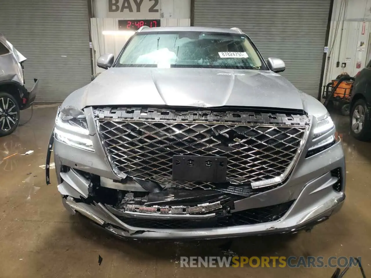 5 fotografías del automóvil dañado KMUHBDSB9RU193206 GENESIS GV80 2024