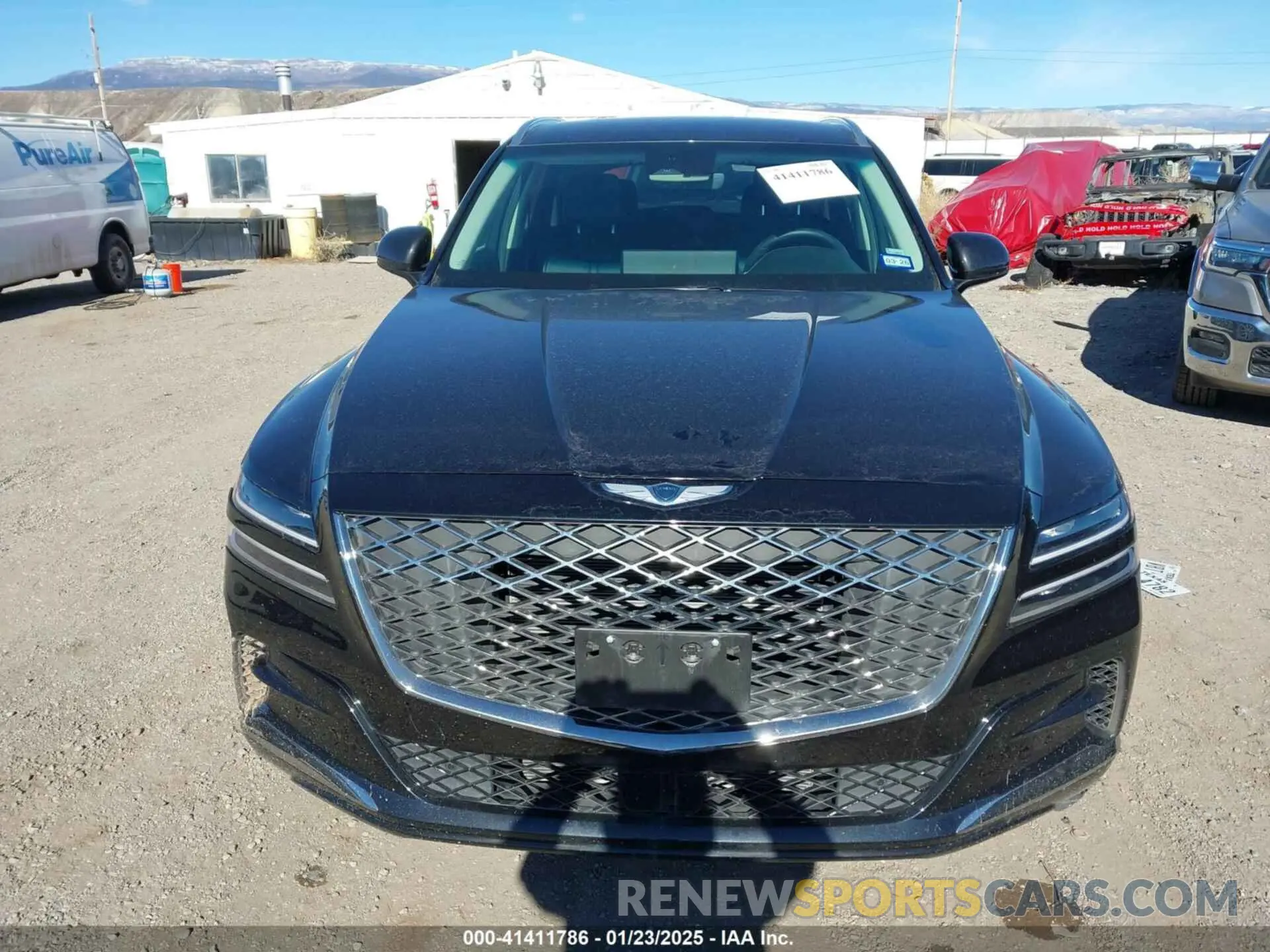 12 fotografías del automóvil dañado KMUHBDSB9RU209792 GENESIS GV80 2024
