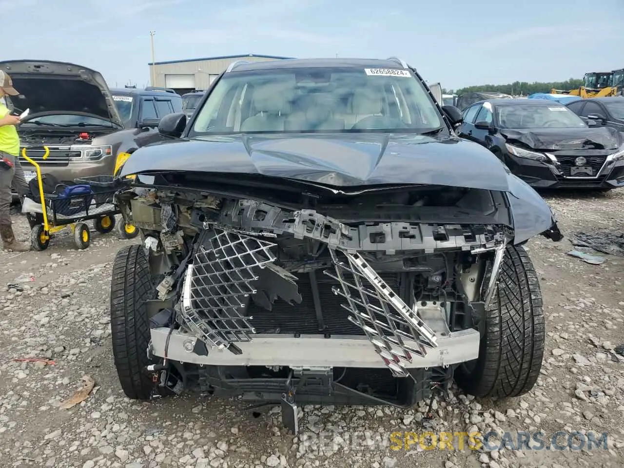 5 fotografías del automóvil dañado KMUHCESC1RU150930 GENESIS GV80 2024