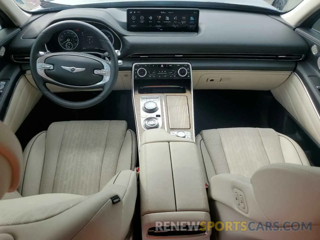8 fotografías del automóvil dañado KMUHCESC1RU150930 GENESIS GV80 2024