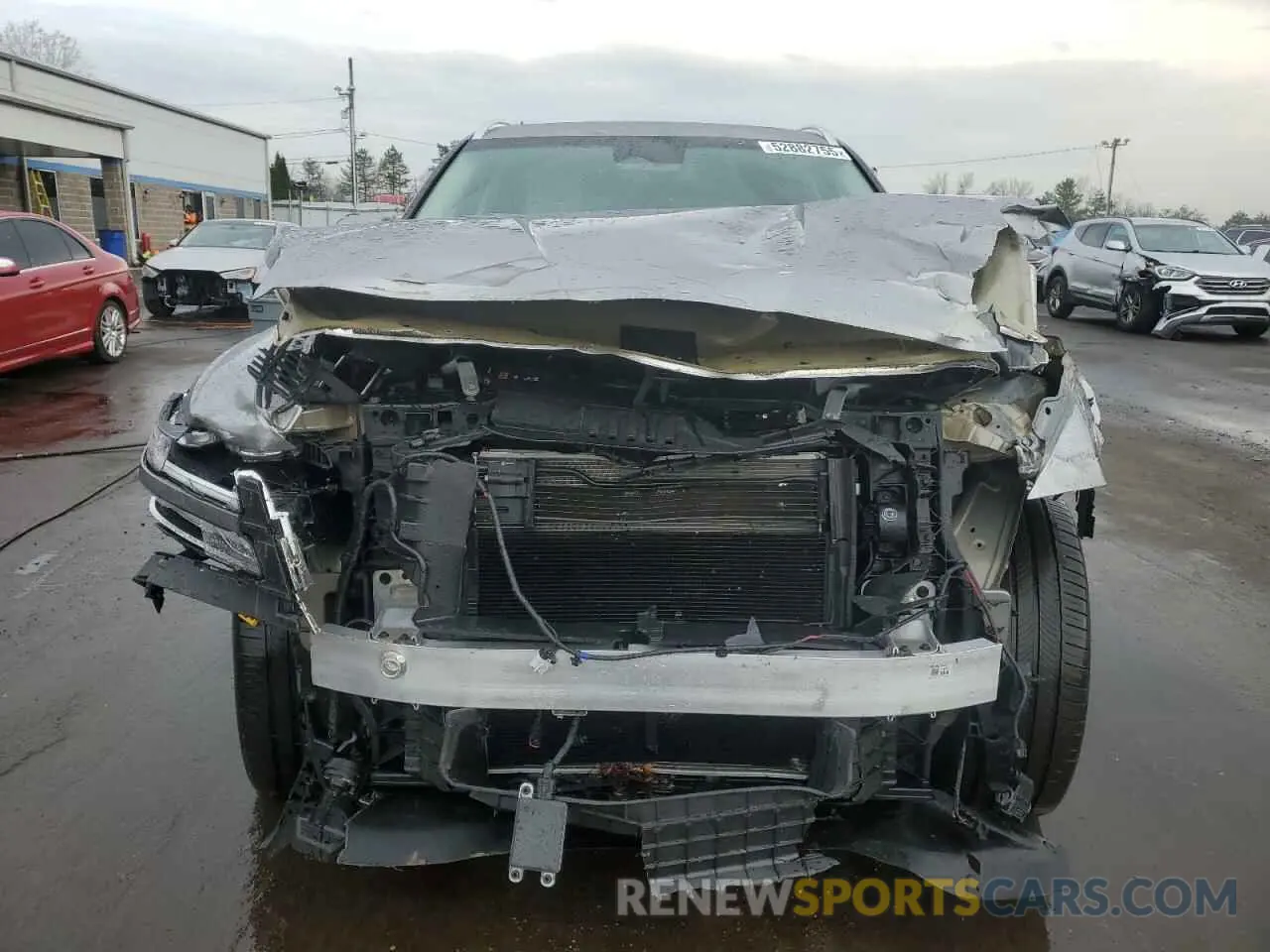 5 fotografías del automóvil dañado KMUHCESC2RU183192 GENESIS GV80 2024